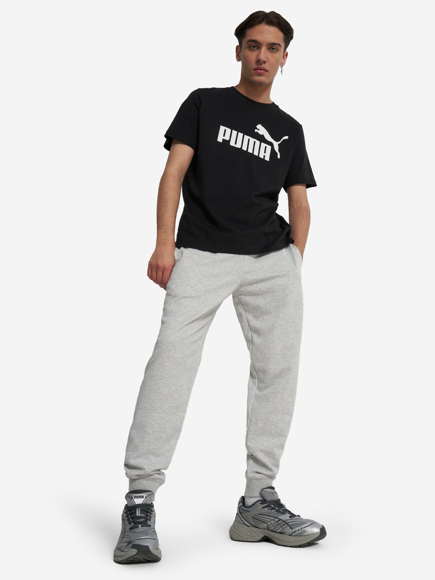 фото Брюки мужские puma, серый