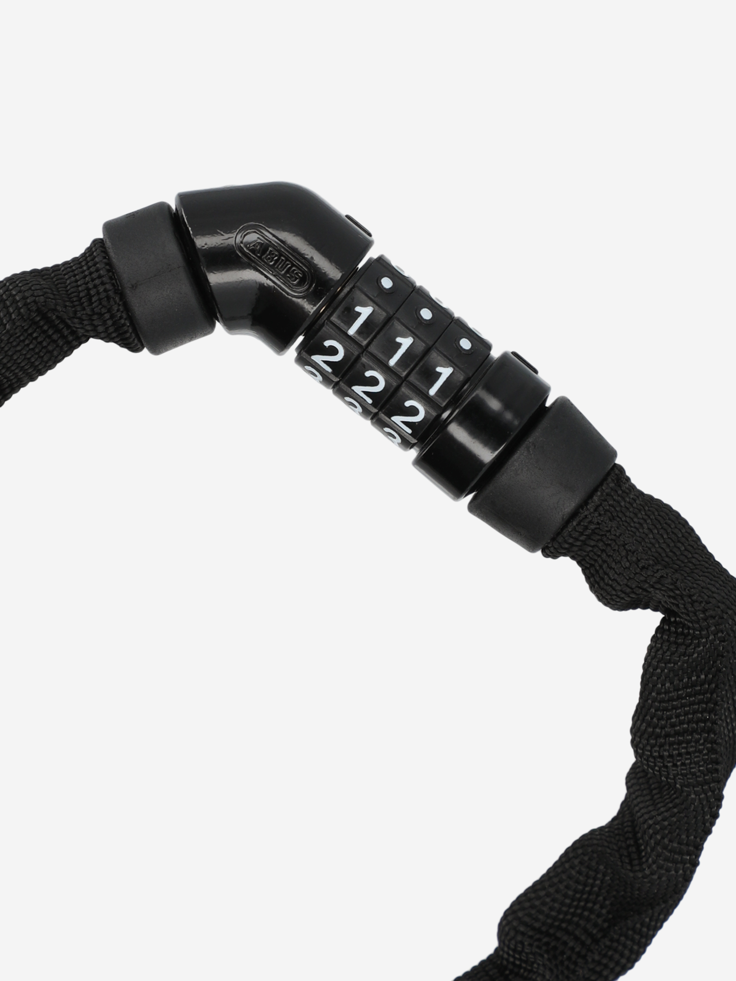 фото Замок велосипедный кодовый abus 4804 c/75 bu steel-o-chain, черный