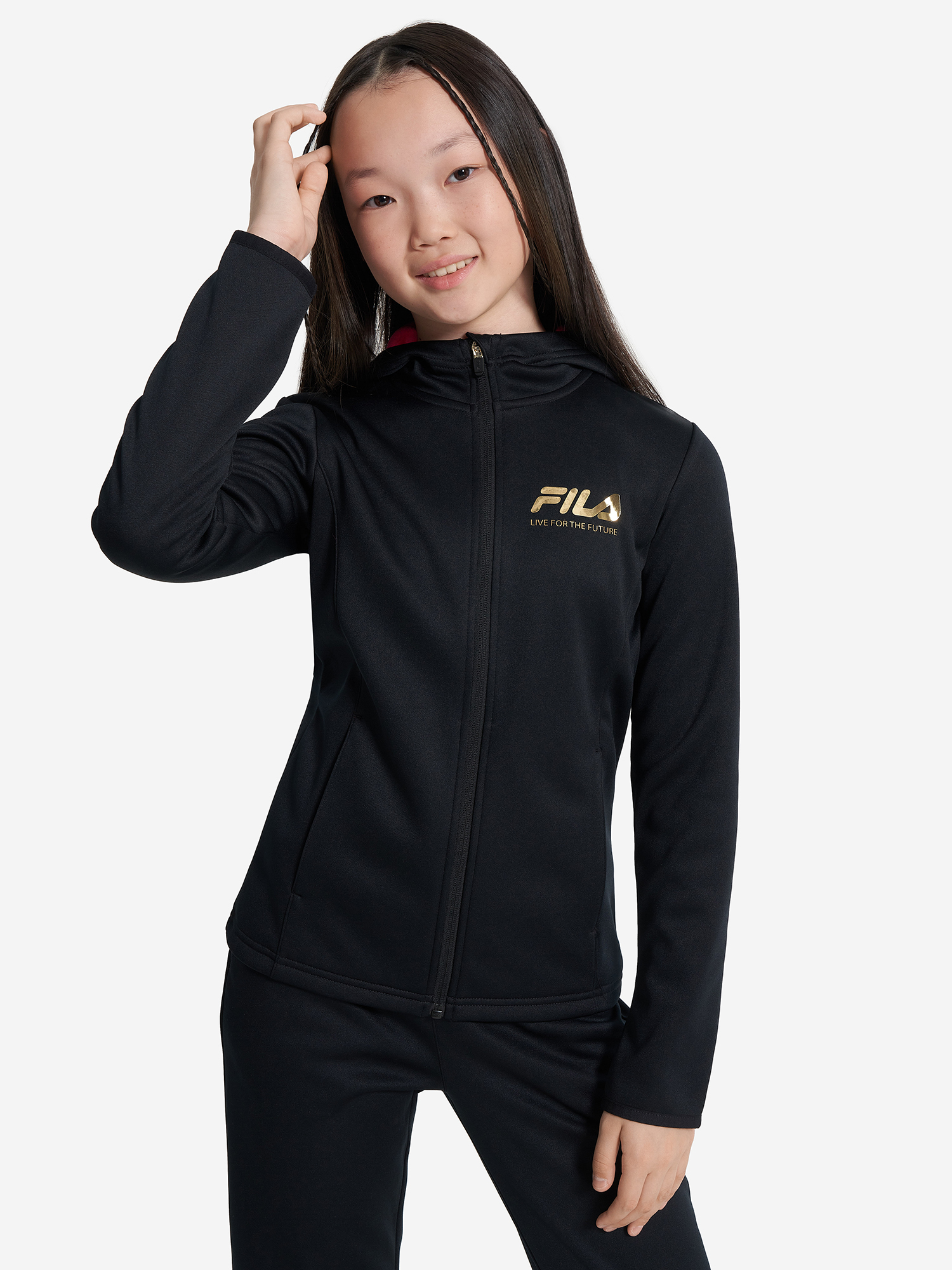 фото Костюм для девочек fila, черный