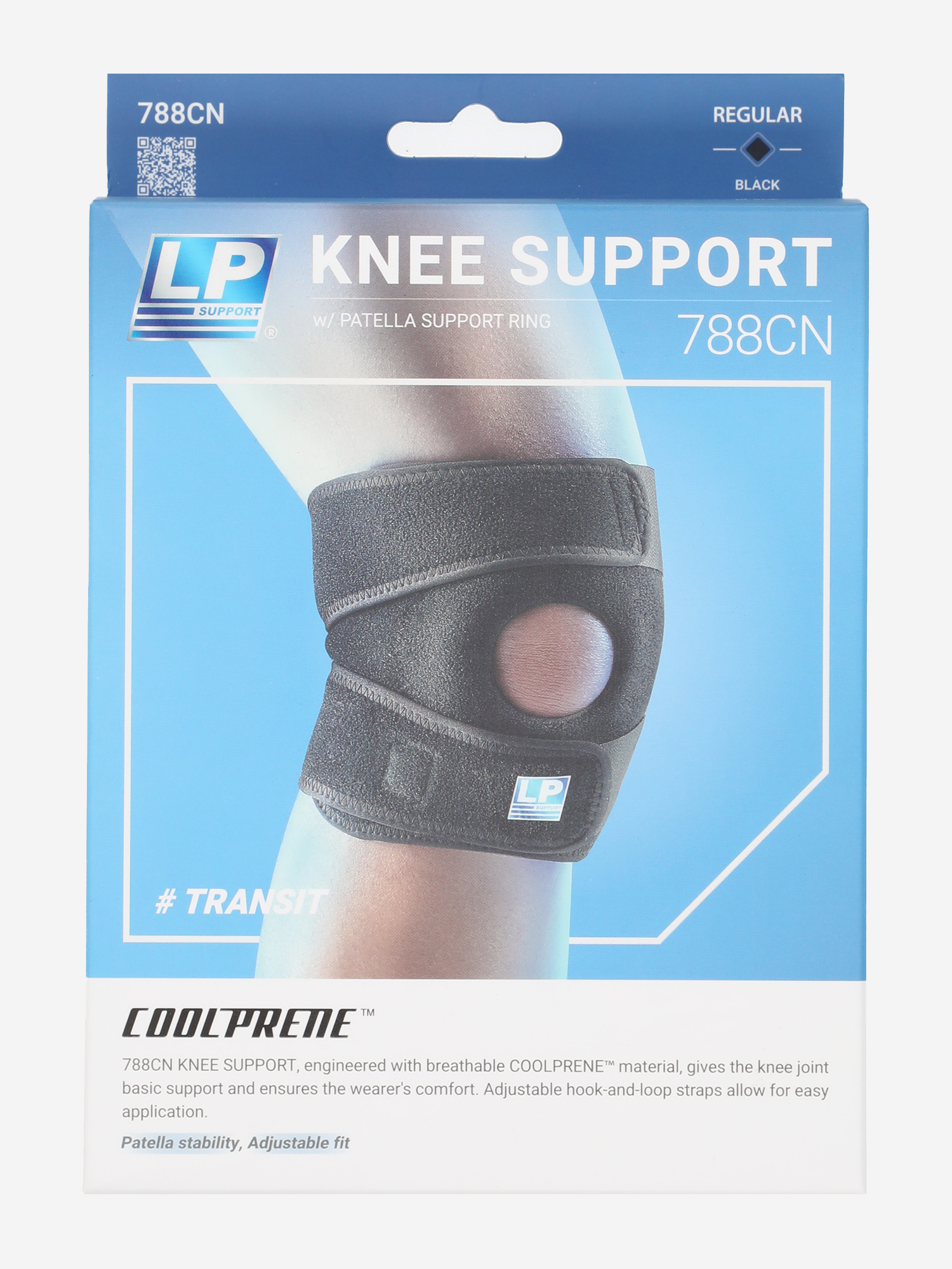 фото Суппорт колена lp, черный lp support