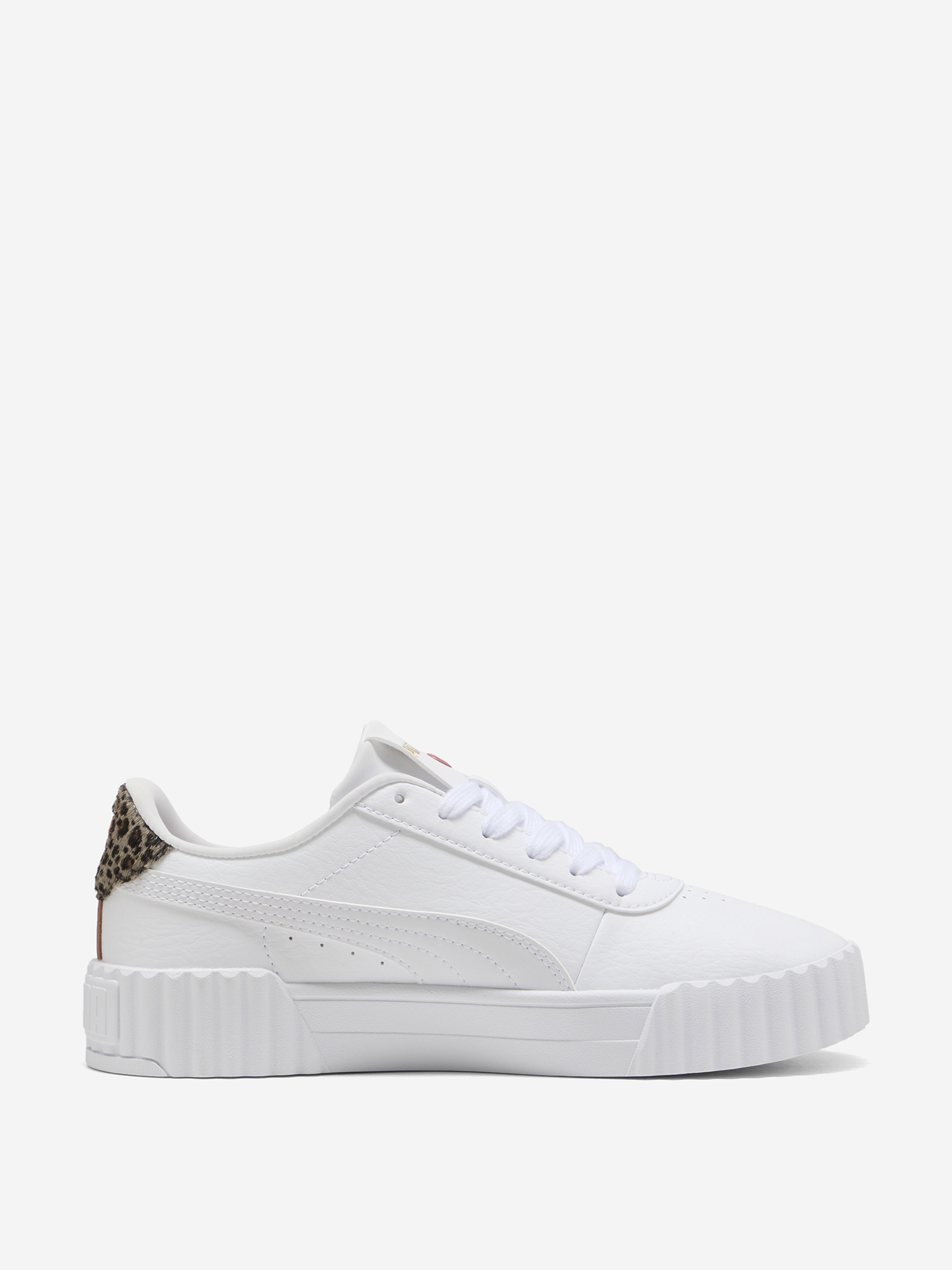 фото Кеды женские puma carina 3.0 animal flair, белый