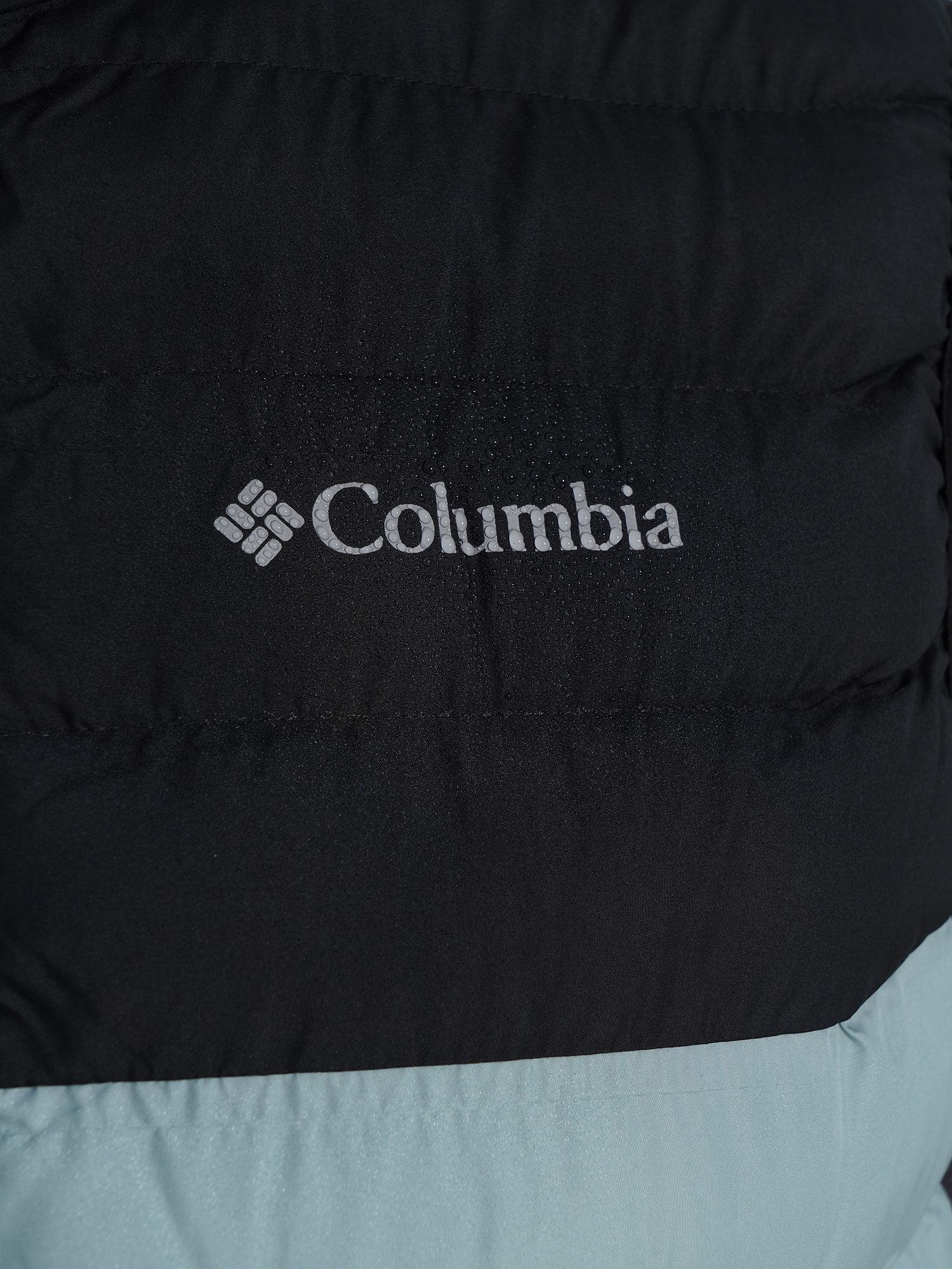 фото Жилет утепленный мужской columbia powder lite ii vest, голубой