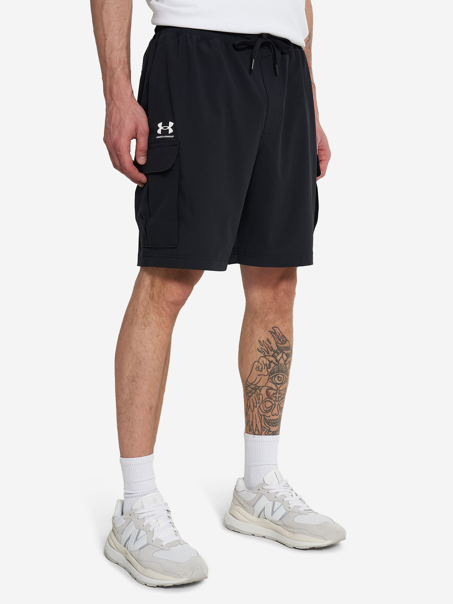 фото Шорты мужские under armour, черный