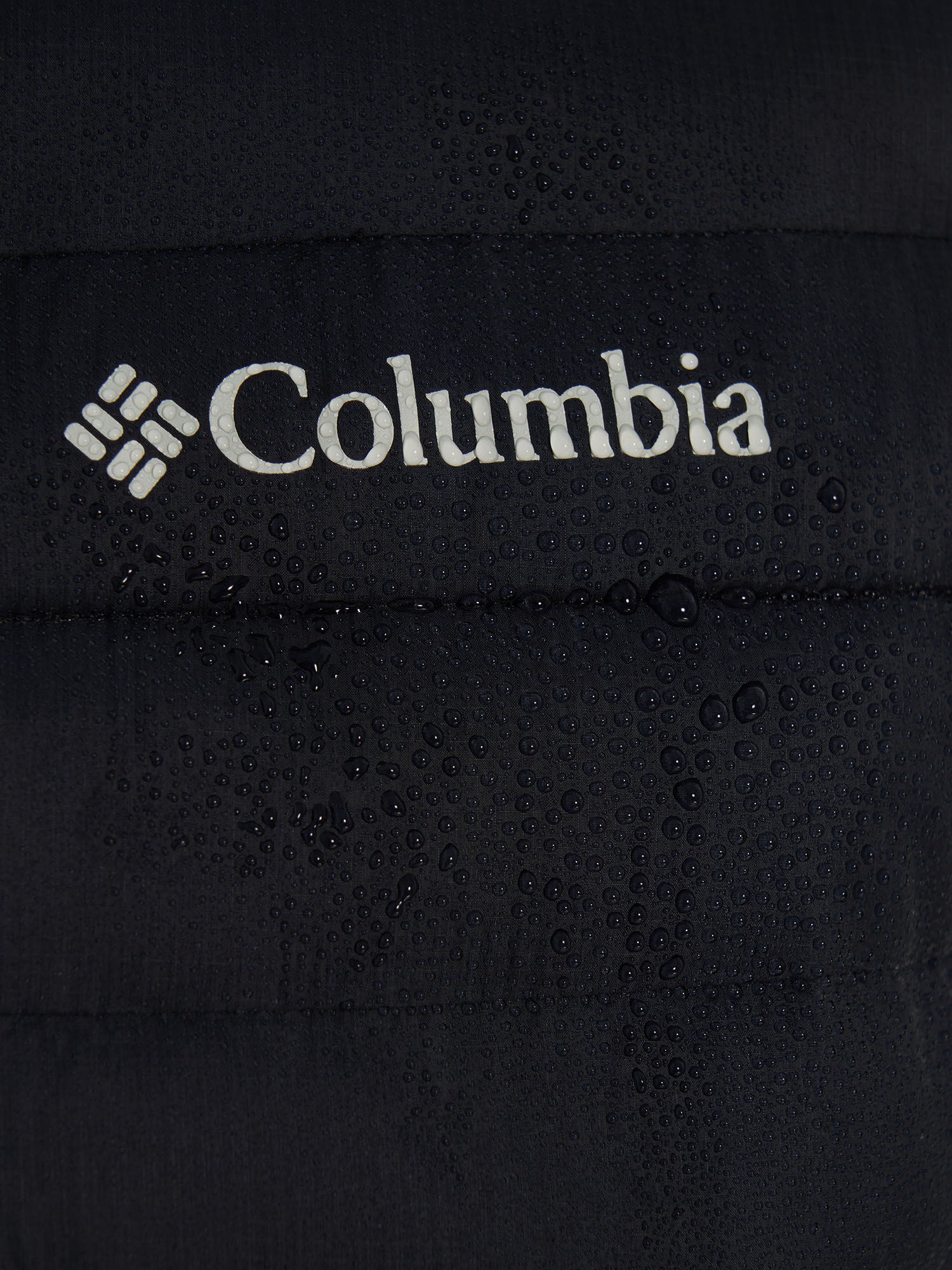 фото Куртка утепленная мужская columbia powder pass hooded jacket, черный