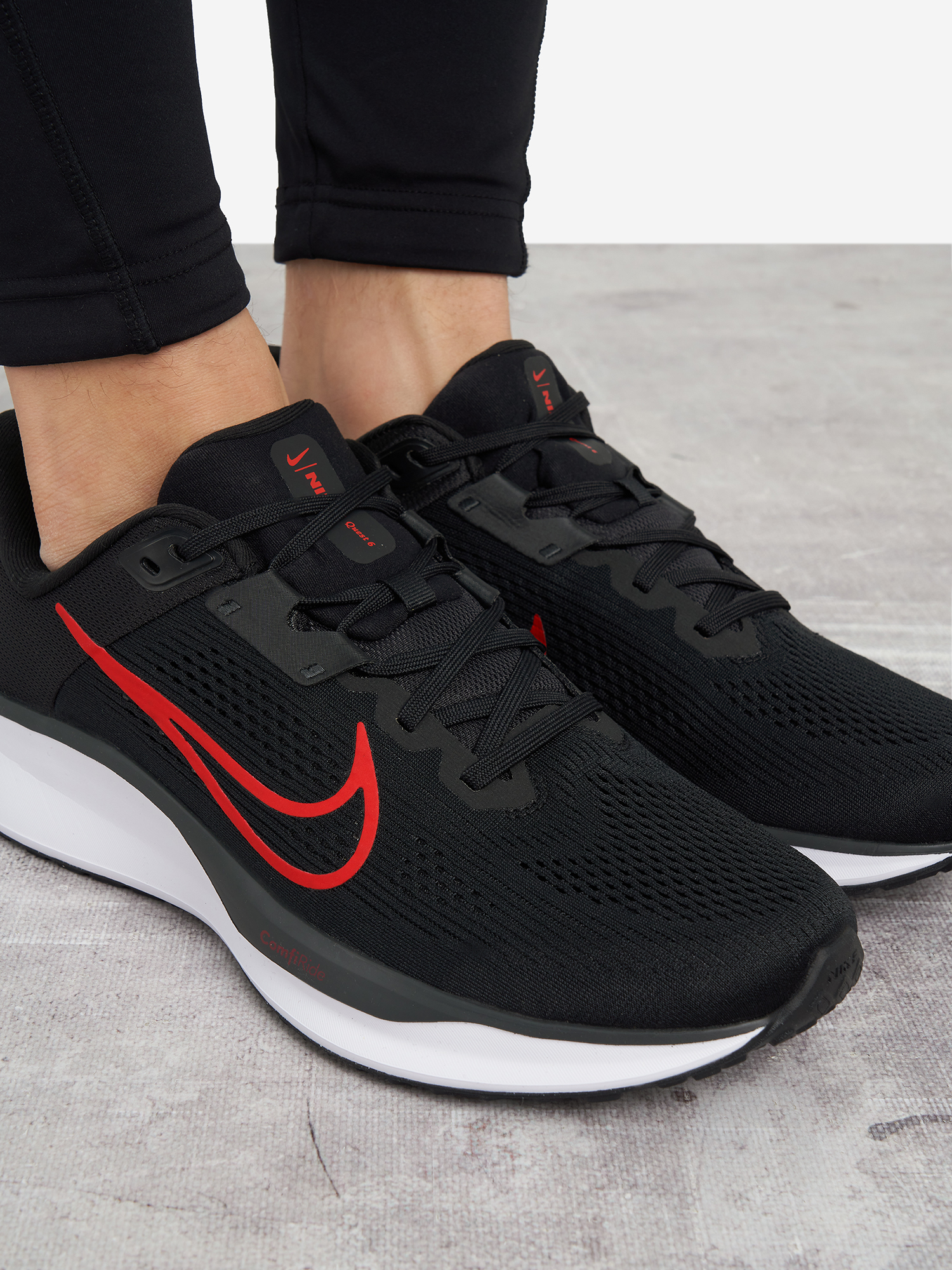 фото Кроссовки мужские nike quest 6, черный