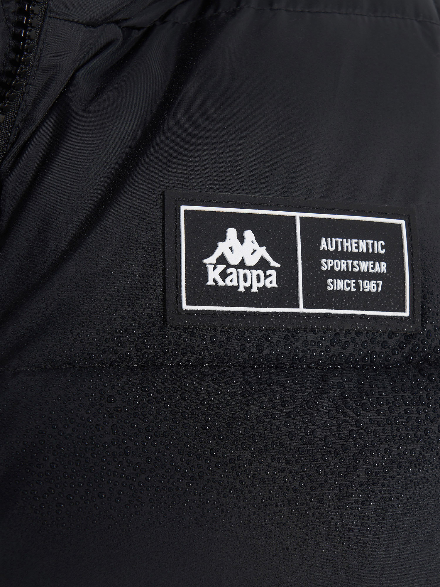 фото Пуховик женский kappa paffuta, черный