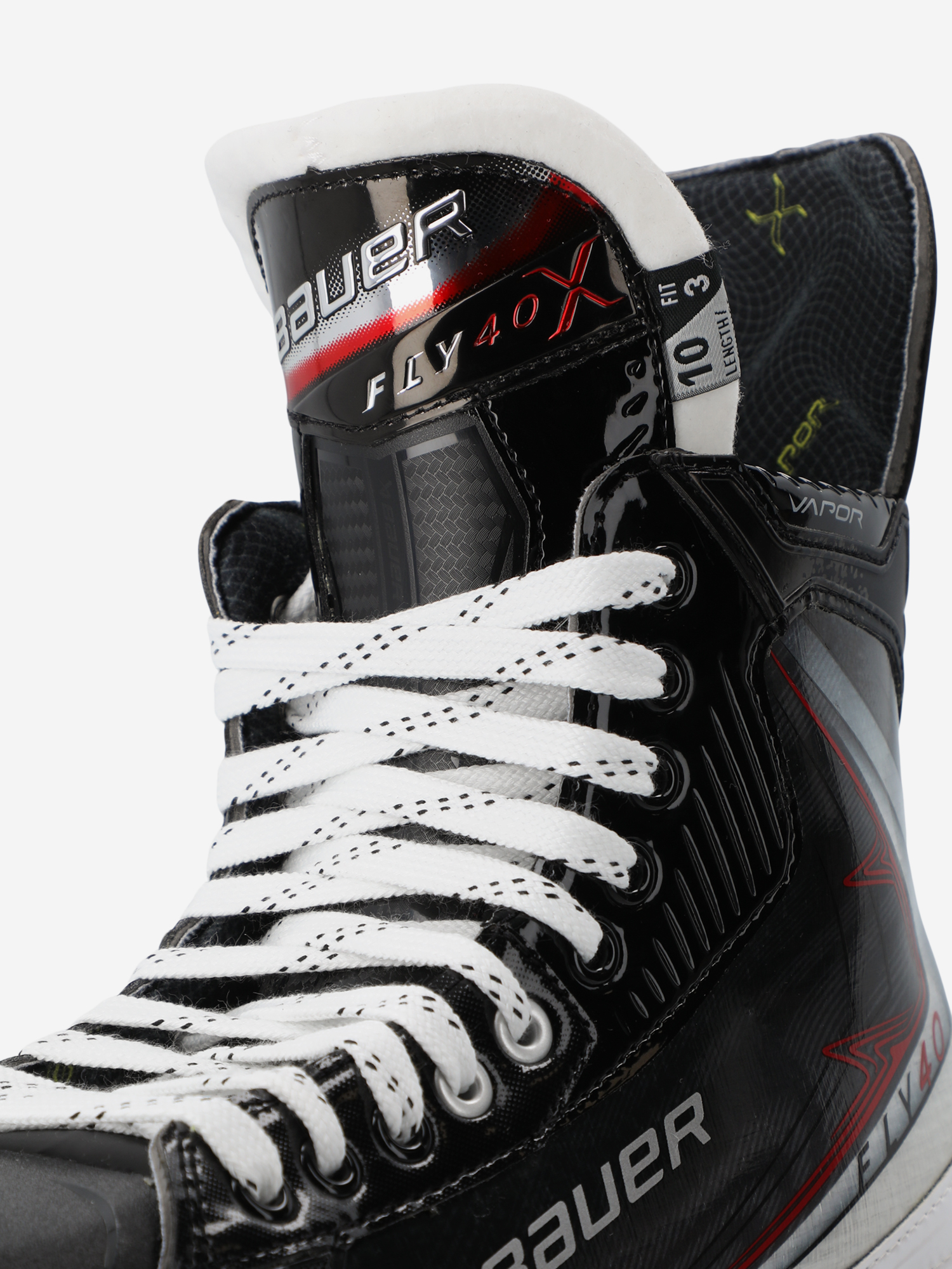 фото Коньки хоккейные bauer vapor fly40 sr fit3, черный