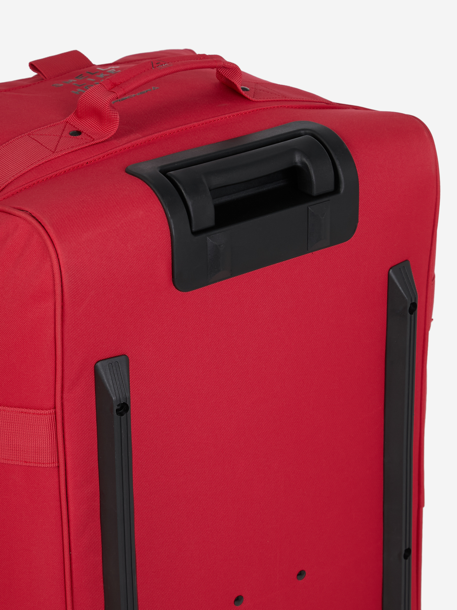фото Баул хоккейный с колесами детский fischer player bag 30", красный