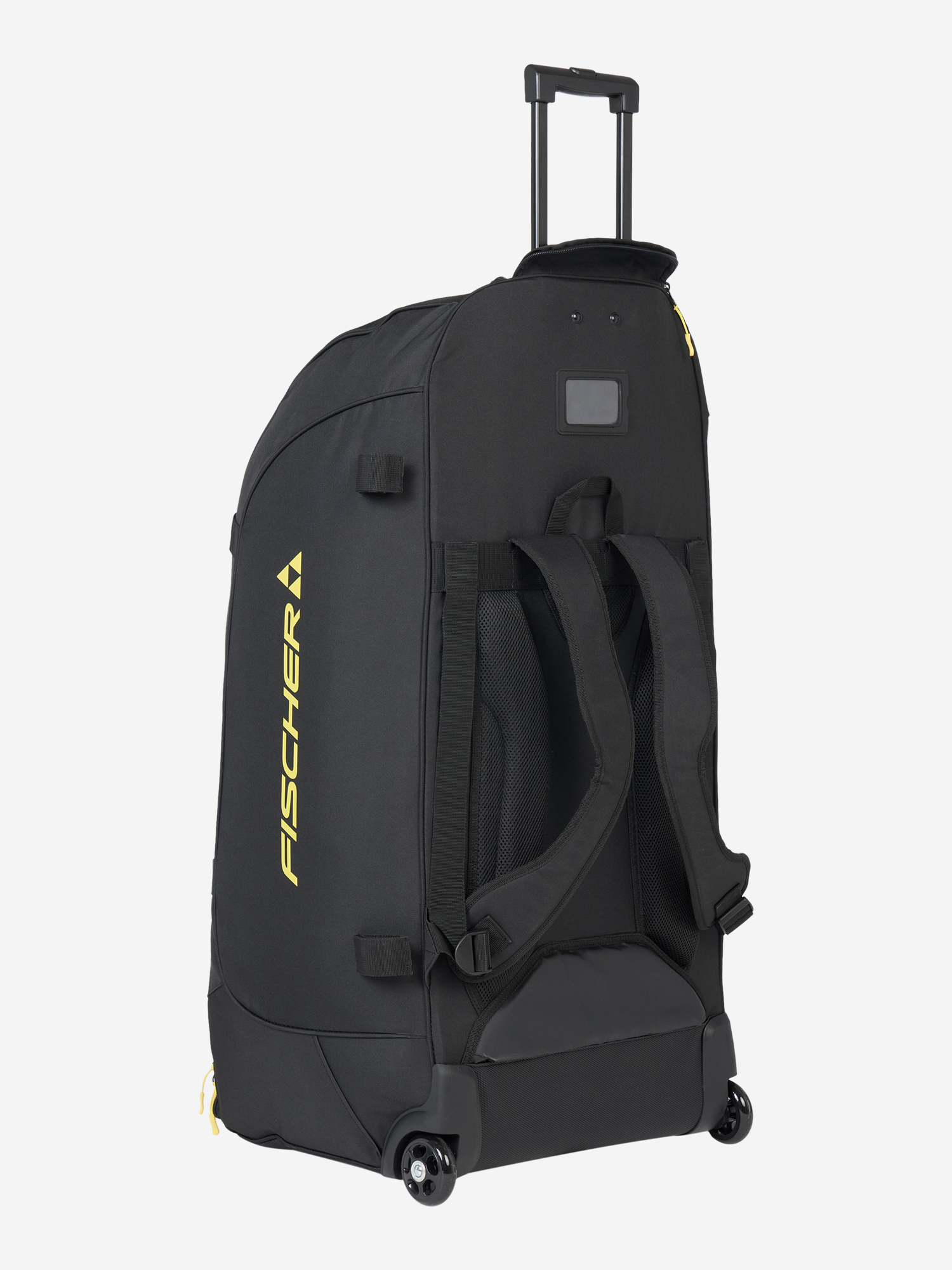 фото Баул хоккейный с колесами fischer player vertical bag 37", черный