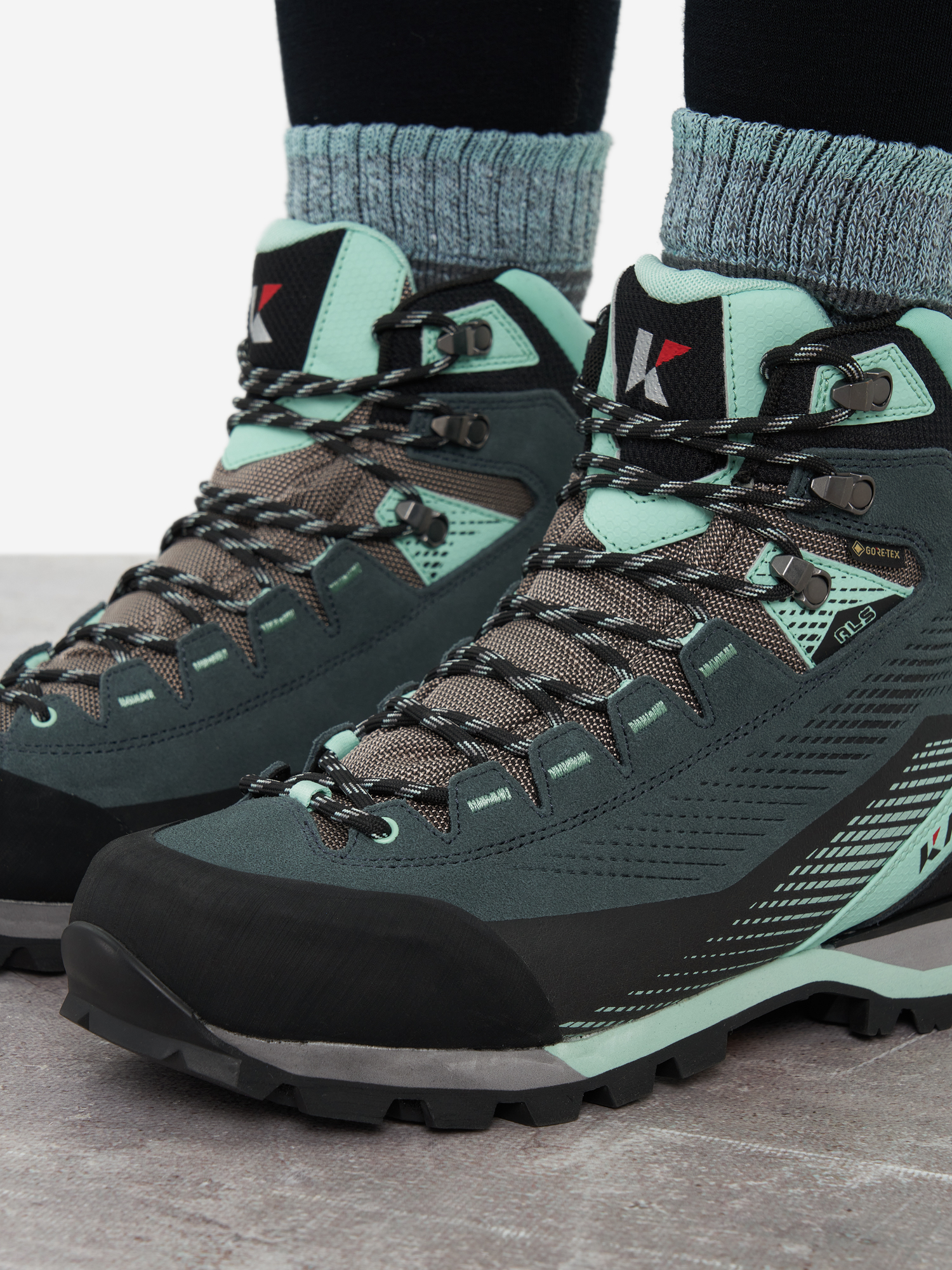 фото Ботинки женские kayland grand tour gtx, серый