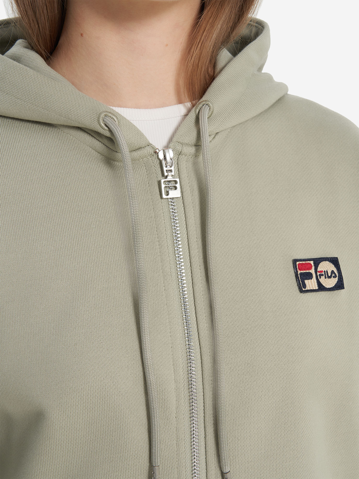 фото Толстовка женская fila, зеленый