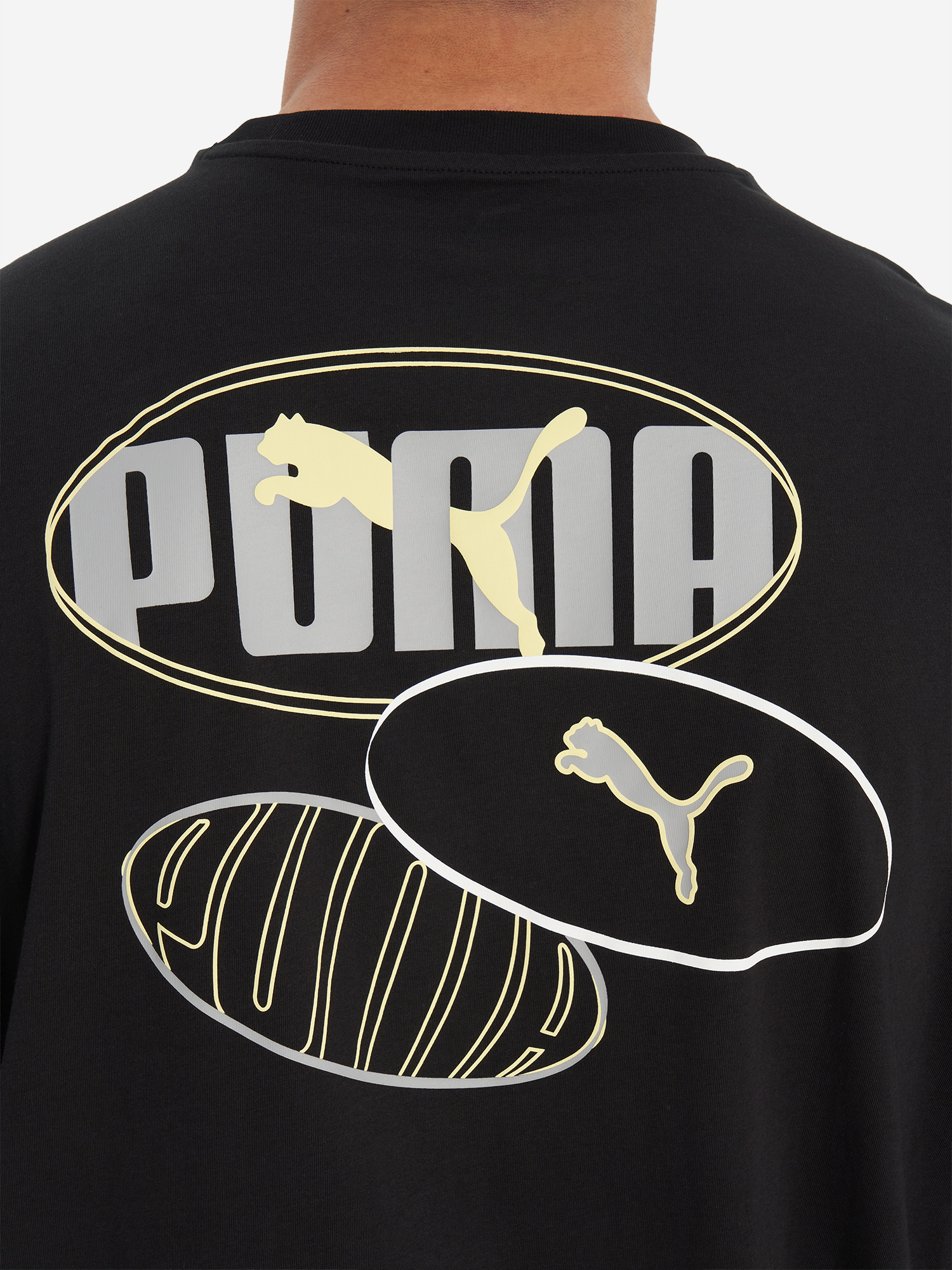 фото Футболка мужская puma ess logo lab, черный