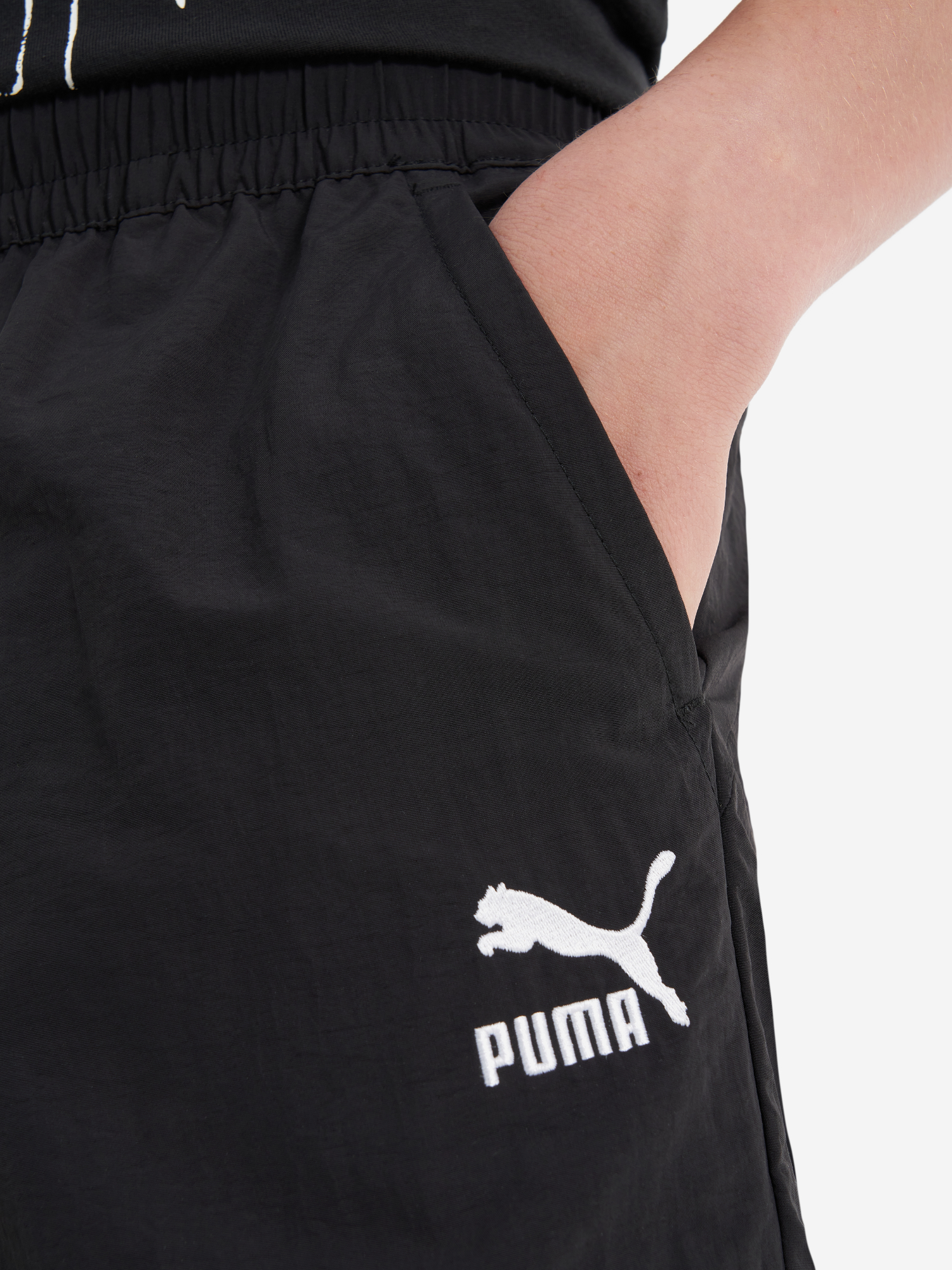 фото Брюки для мальчиков puma classic cargo, черный