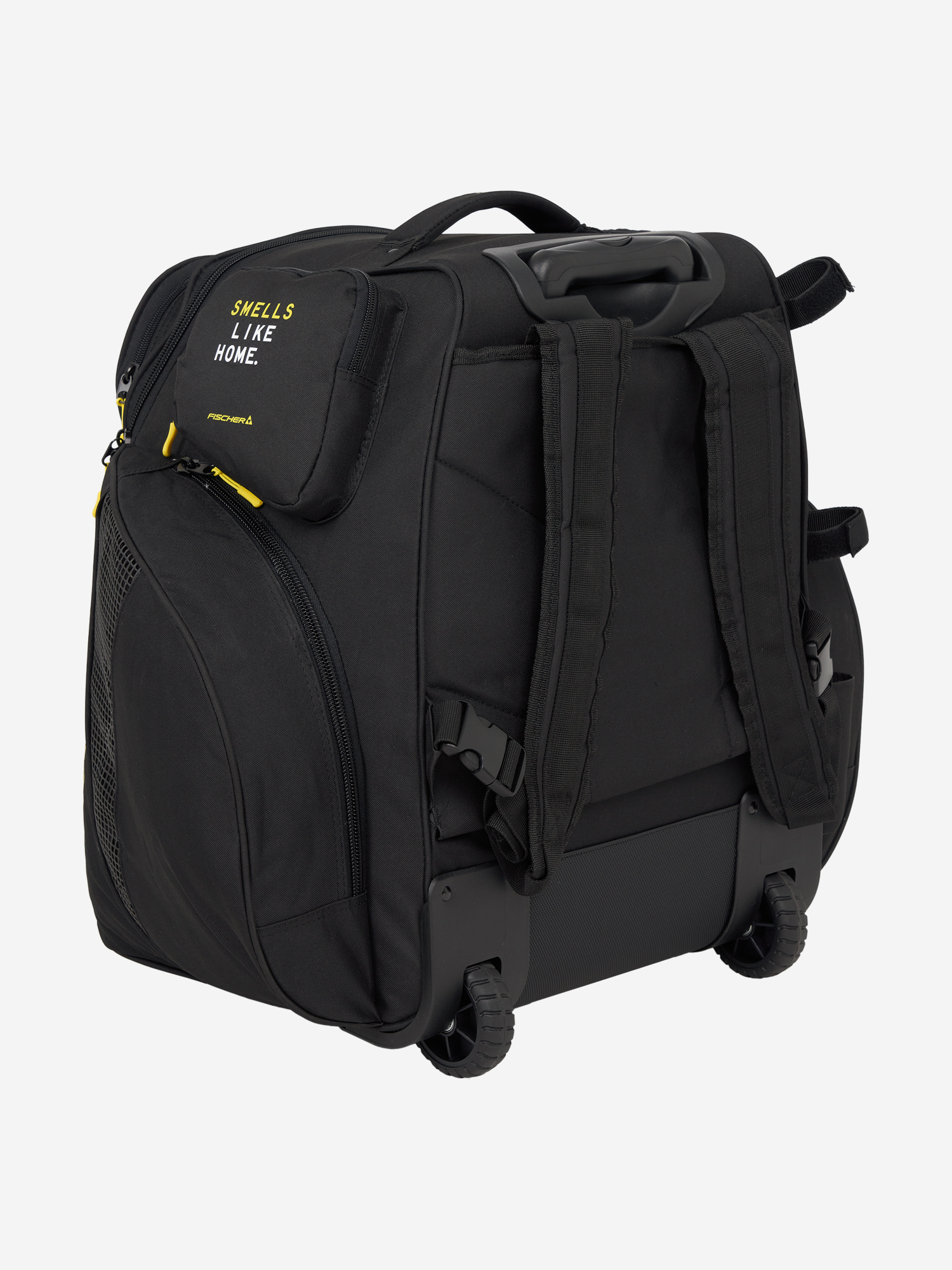 фото Баул-рюкзак хоккейный детский с колесами fischer player backpack 16", черный