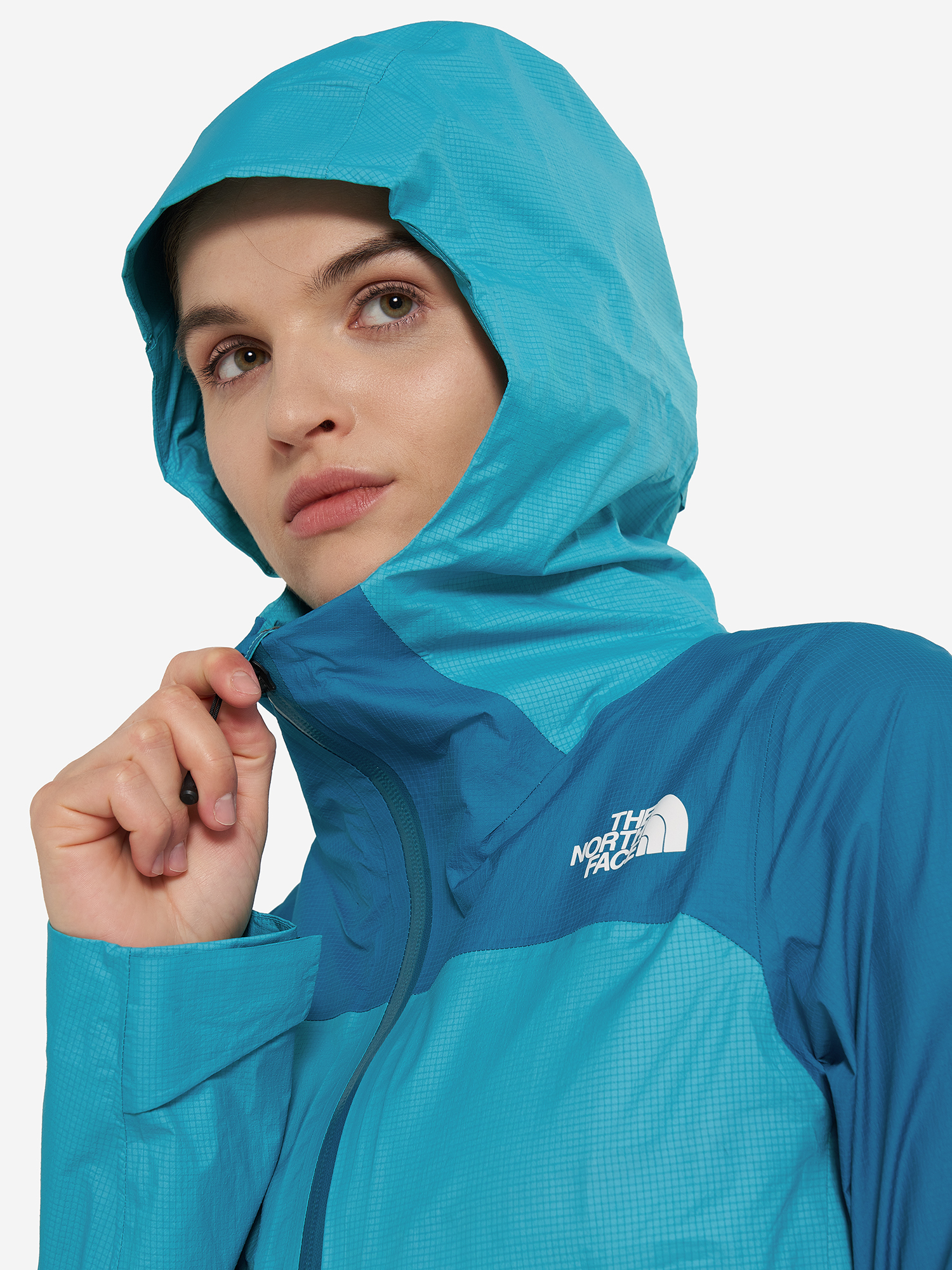 фото Куртка мембранная женская the north face signal, голубой
