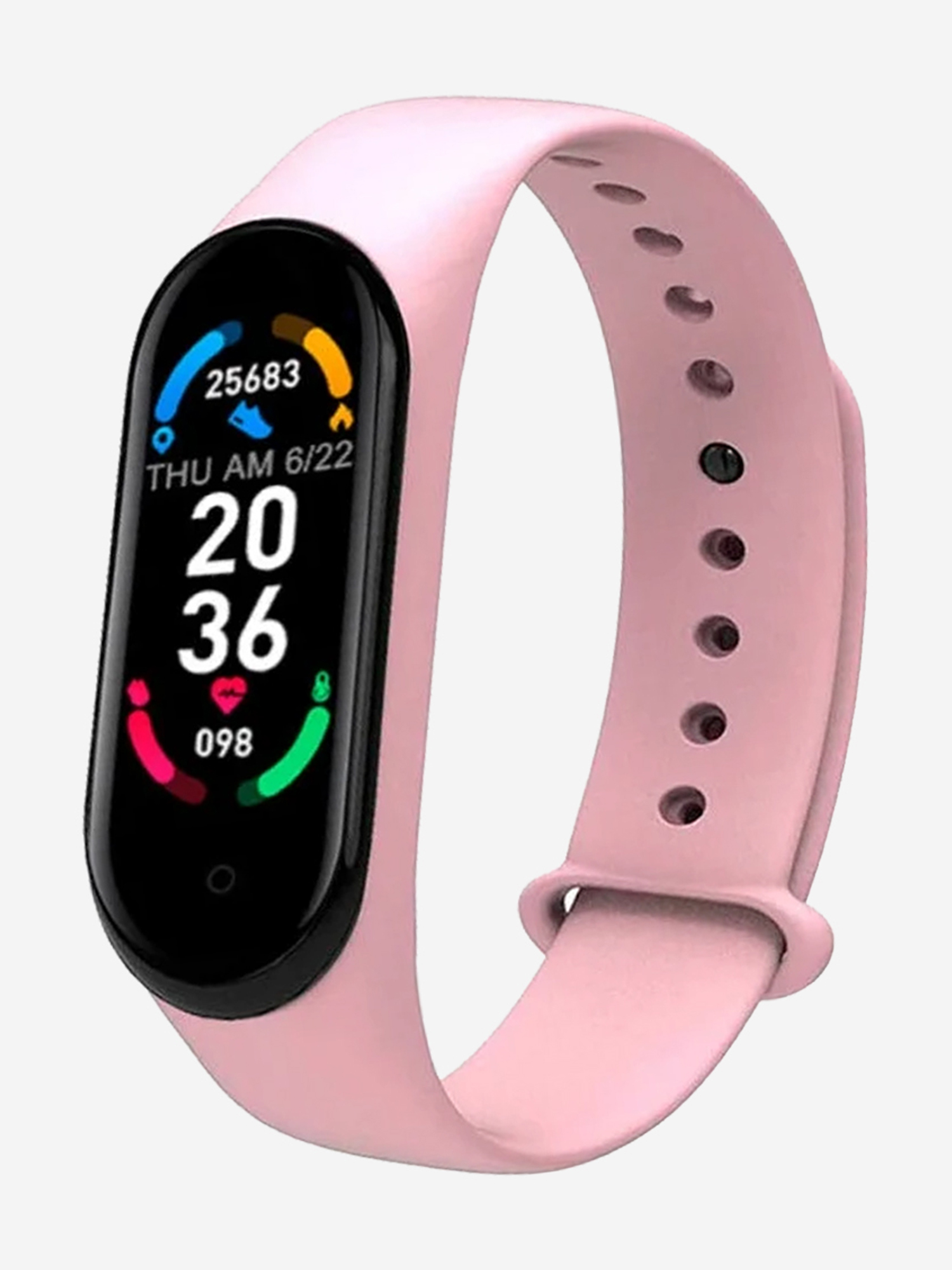 Смарт-часы BandRate Smart BRSM66BP с пультом ДУ, трекером сна, фитнес-трекером, Розовый
Смарт-часы BandRate Smart BRSM66BP с пультом ДУ, трекером сна, фитнес-трекером, Розовый