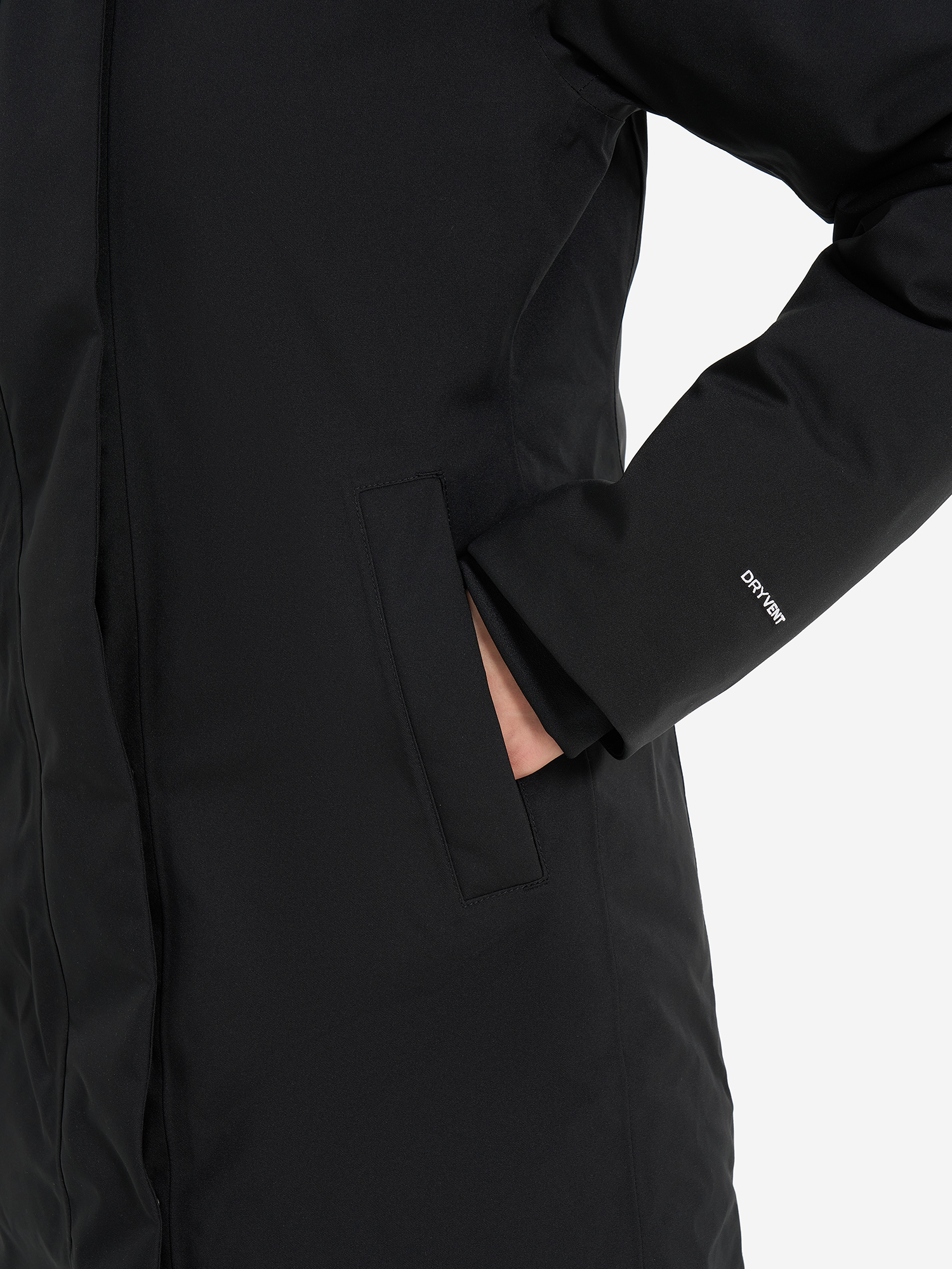 фото Пуховик женский the north face arctic, черный