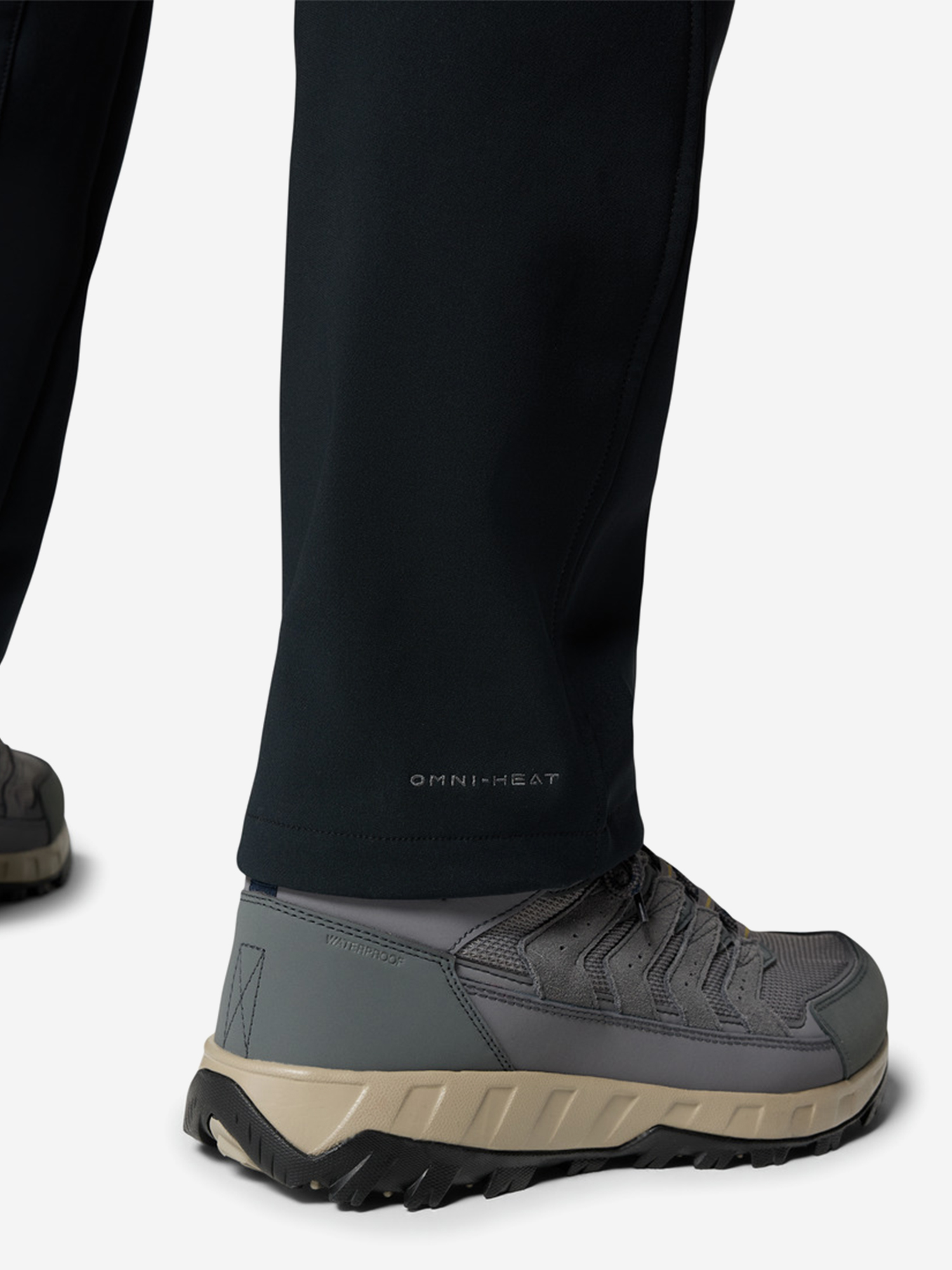 фото Брюки софтшелл мужские columbia time to trail omni-heat pant, черный