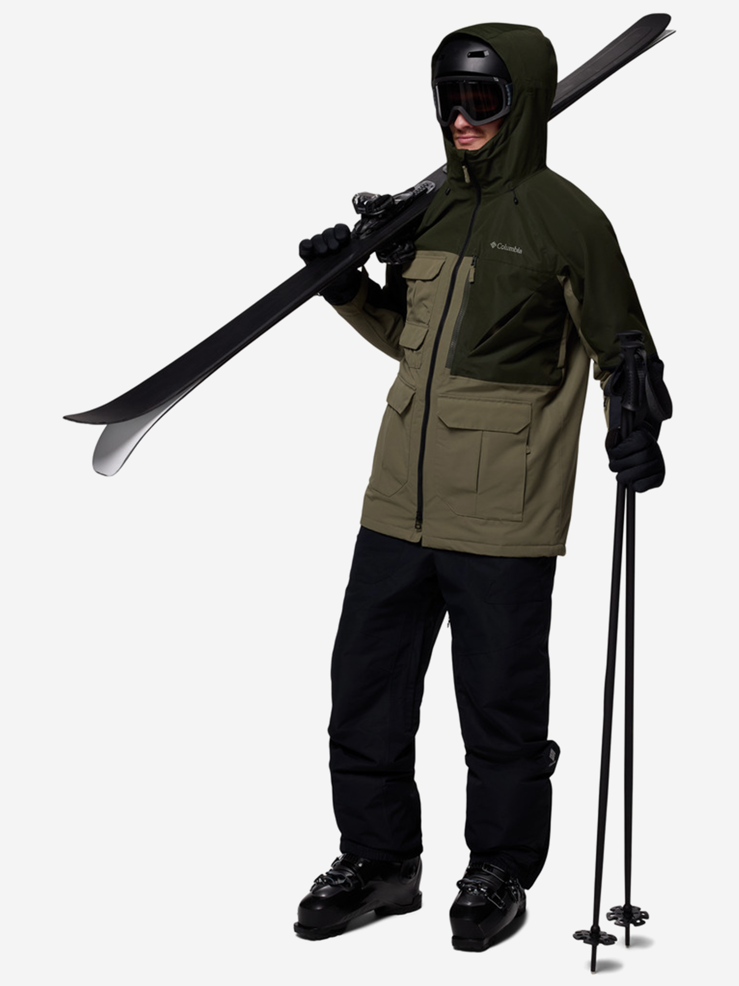 фото Куртка утепленная мужская columbia coreshot jacket, зеленый
