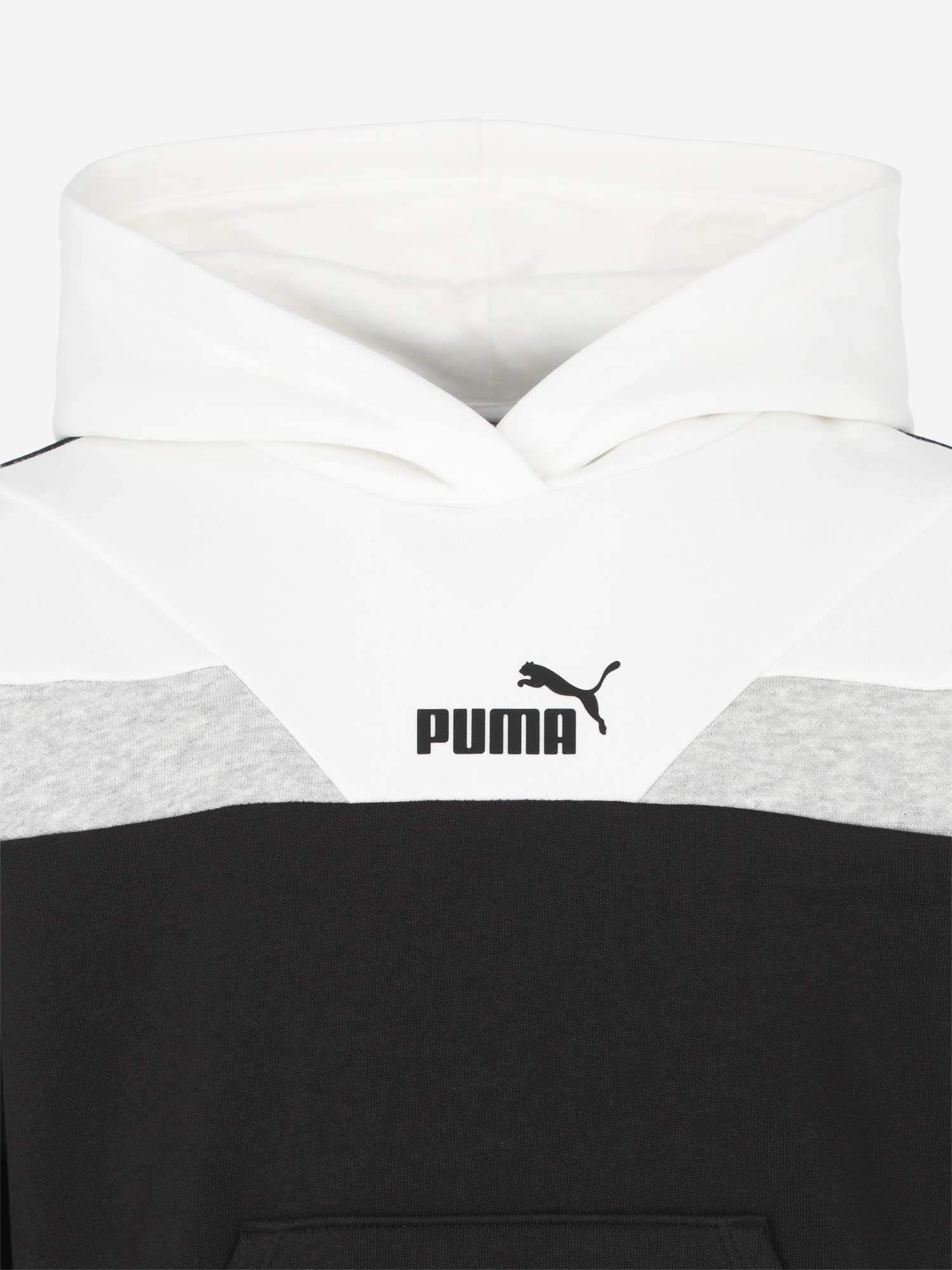 фото Худи для девочек puma ess+ block, черный