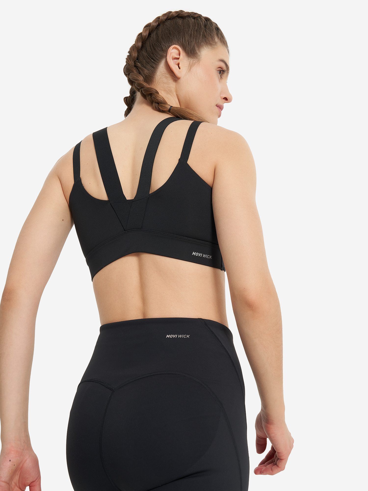 фото Топ бра спортивный demix musefit gym scuba, черный