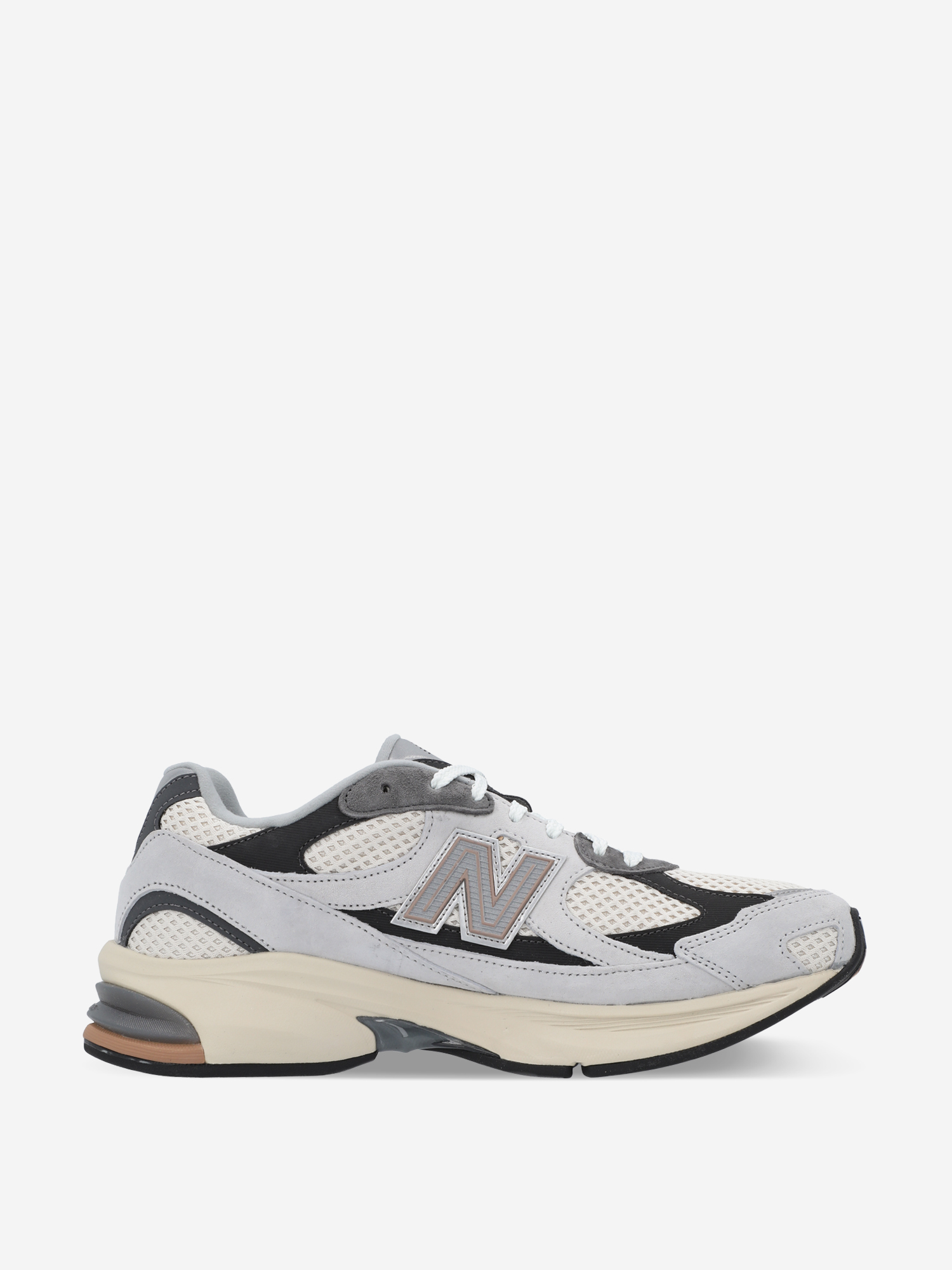 фото Кроссовки мужские new balance 2010, бежевый