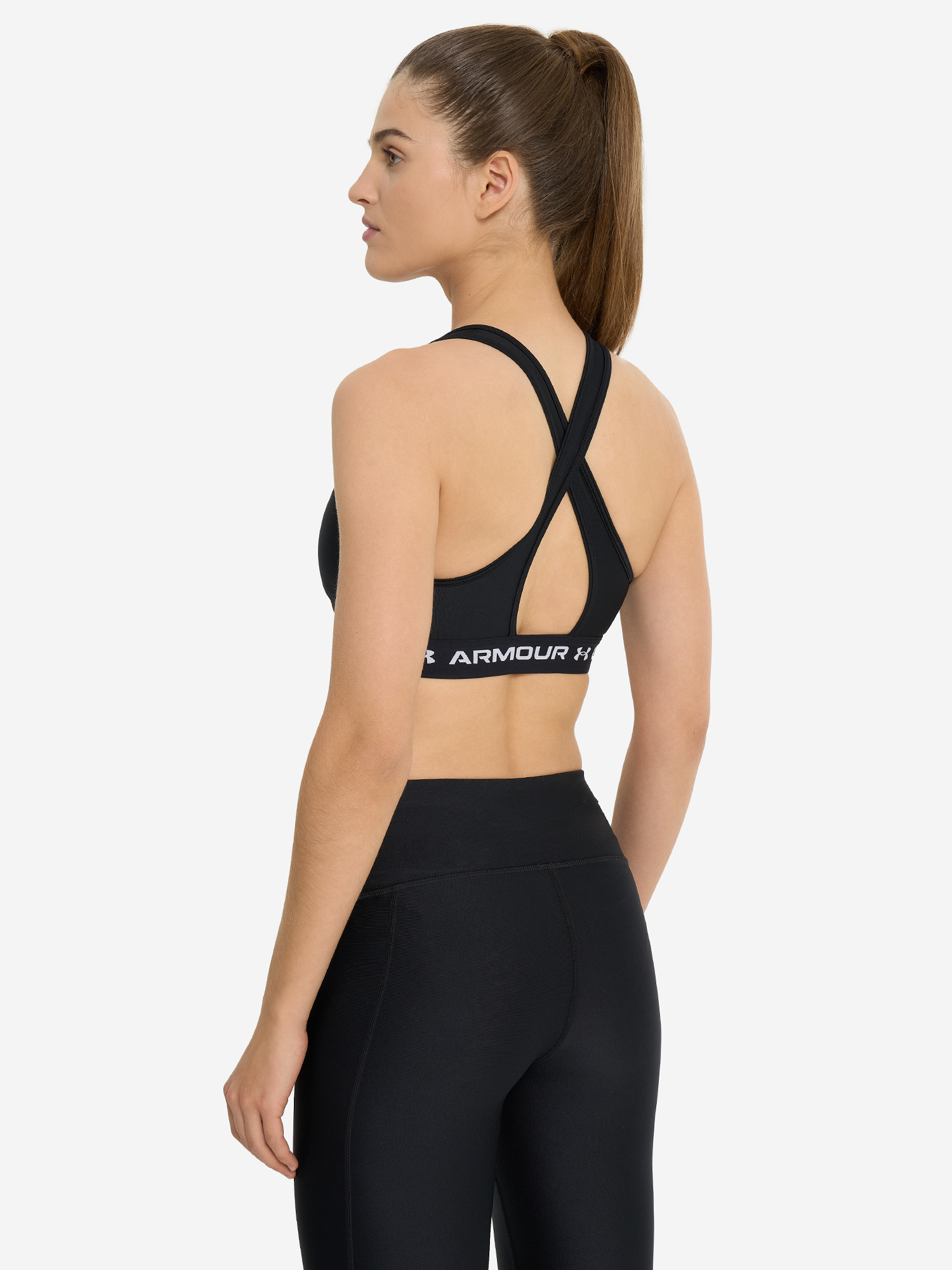 фото Топ бра спортивный under armour, черный