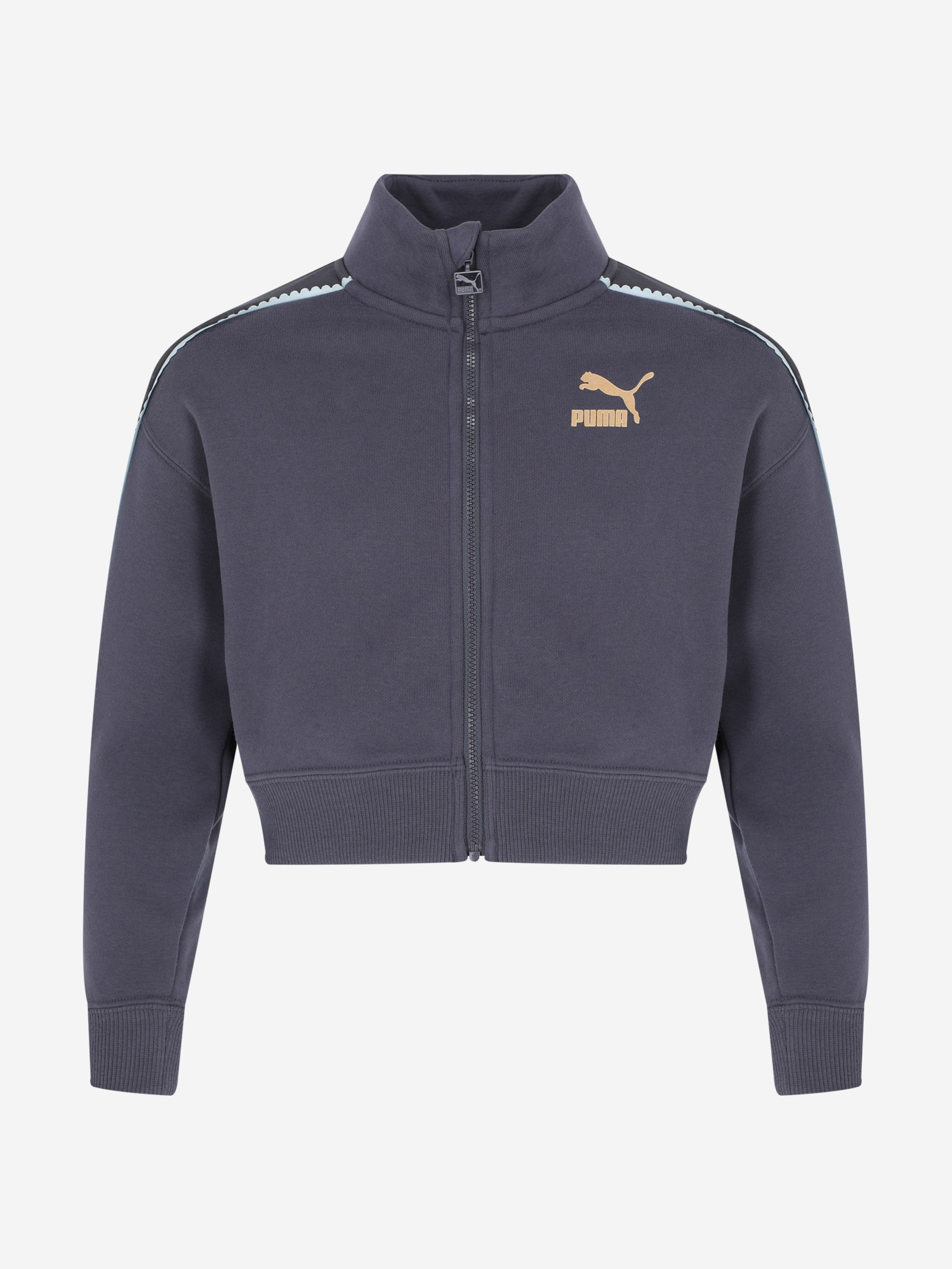 фото Толстовка для девочек puma off side track, серый