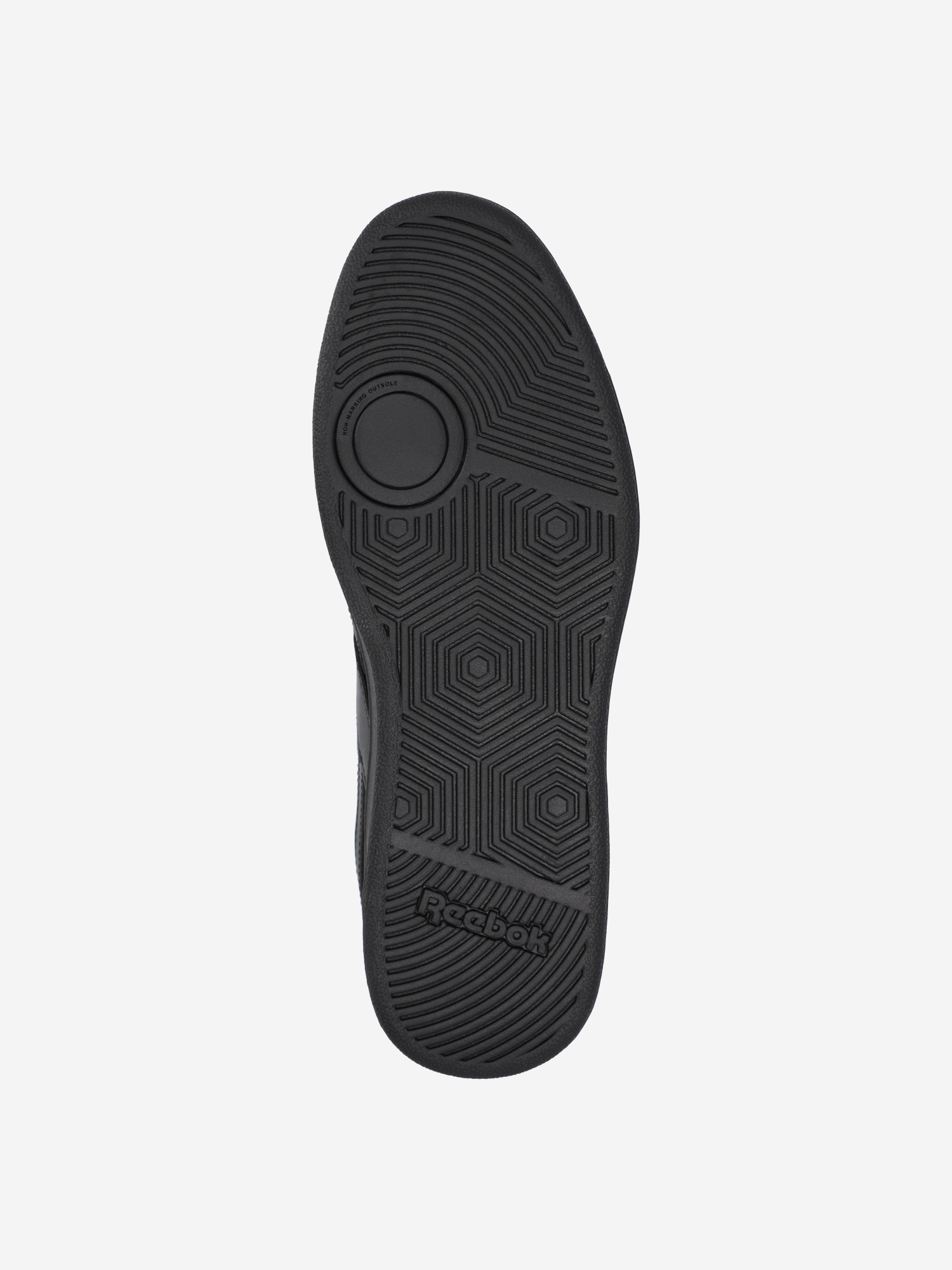 фото Кеды мужские reebok court advance, черный