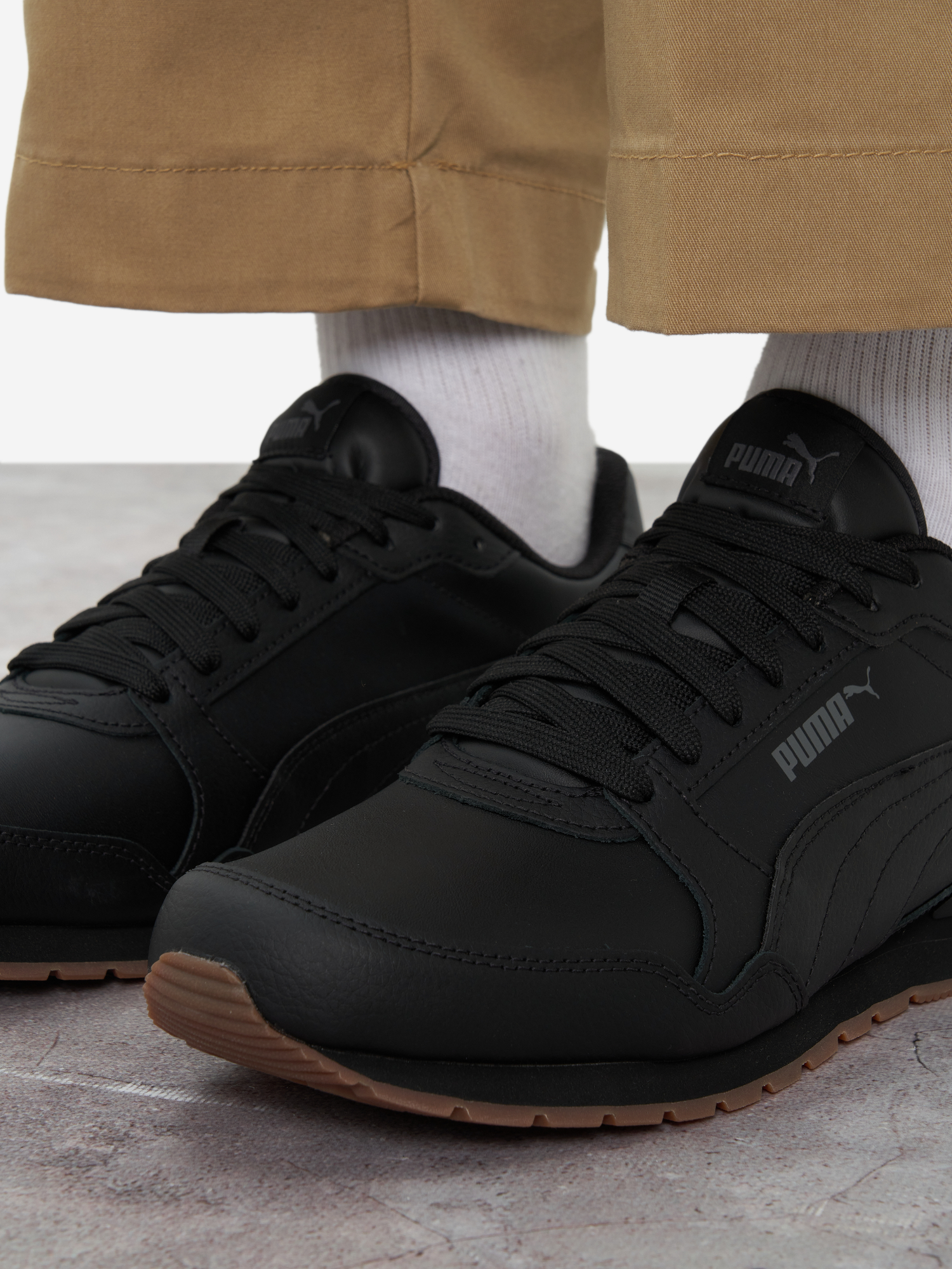 фото Кроссовки мужские puma st runner v3 l, черный