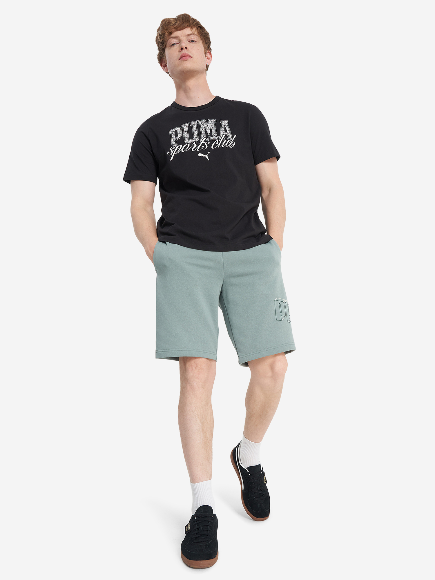 фото Футболка мужская puma class graphic, черный