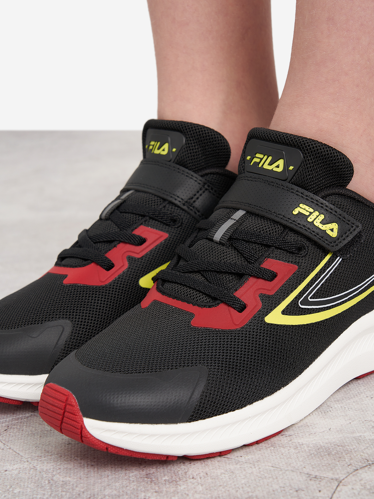 фото Кроссовки для мальчиков fila sp rocket 2.0 v, черный