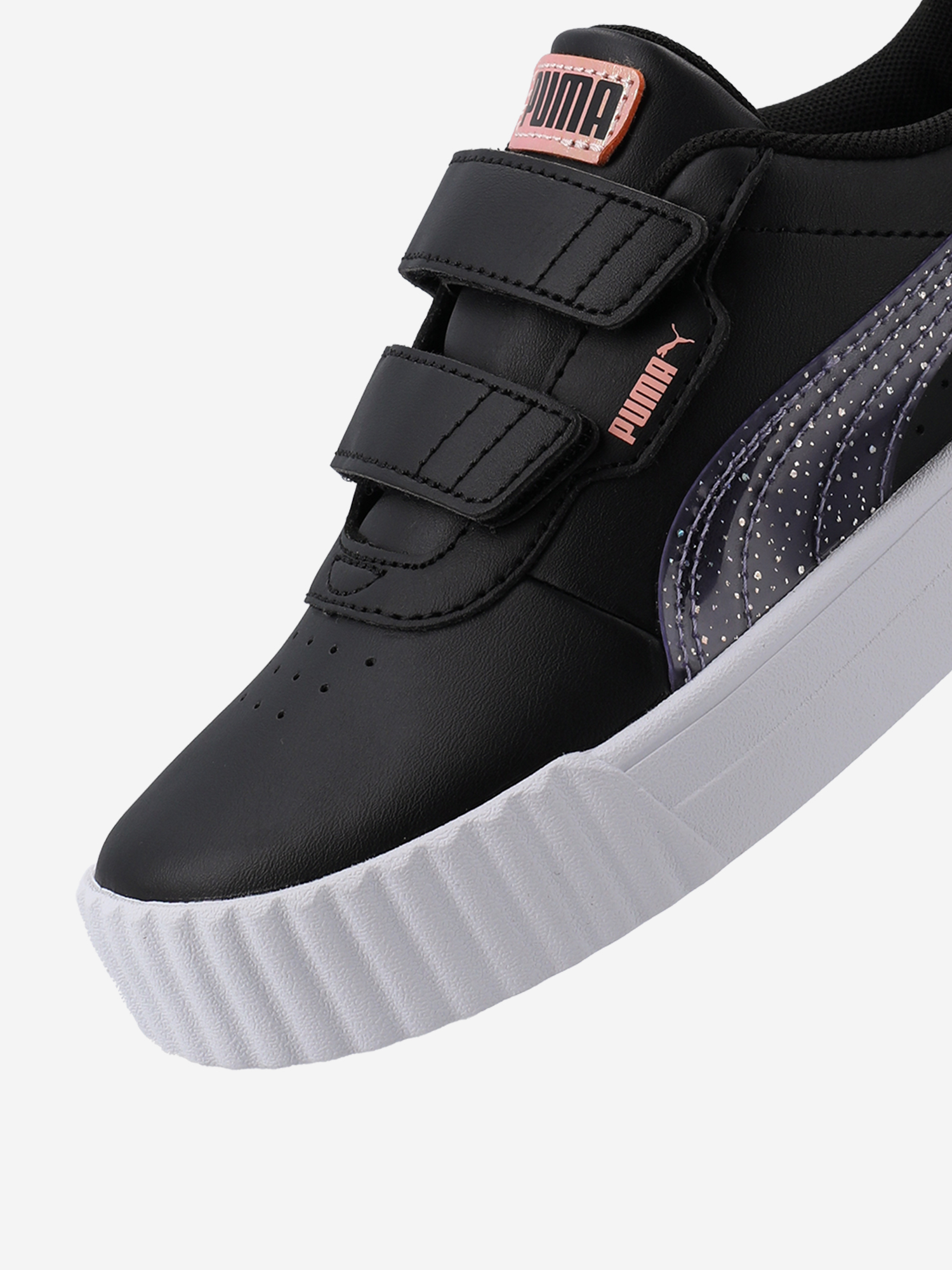 фото Кеды для девочек puma carina 3.0 blurry dreams v ps, черный