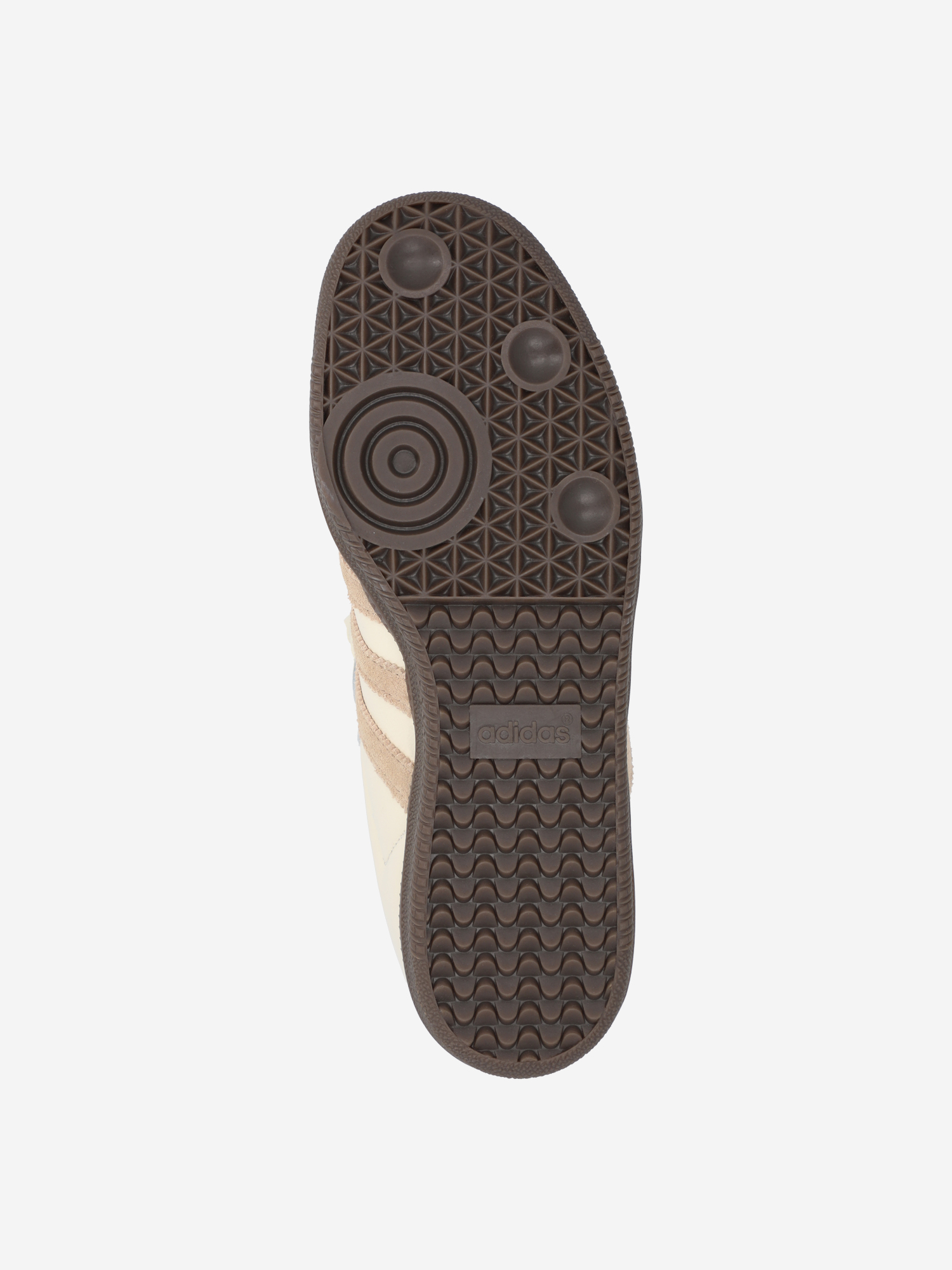 фото Кеды женские adidas samba, бежевый