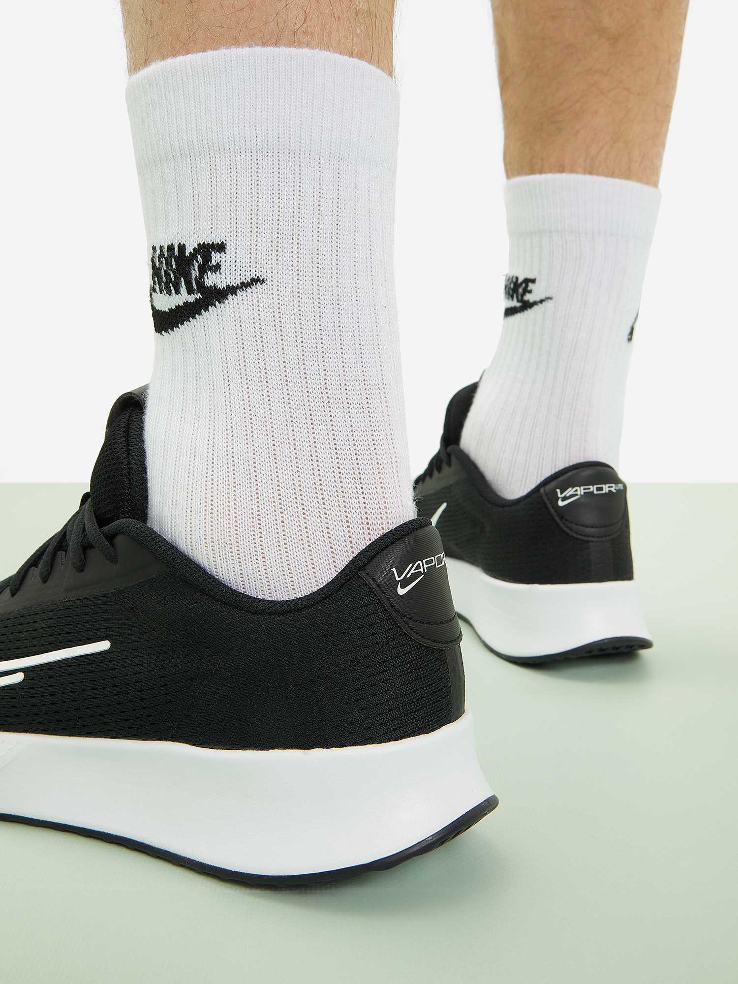 фото Кроссовки мужские для тенниса nike court vapor lite 2, черный