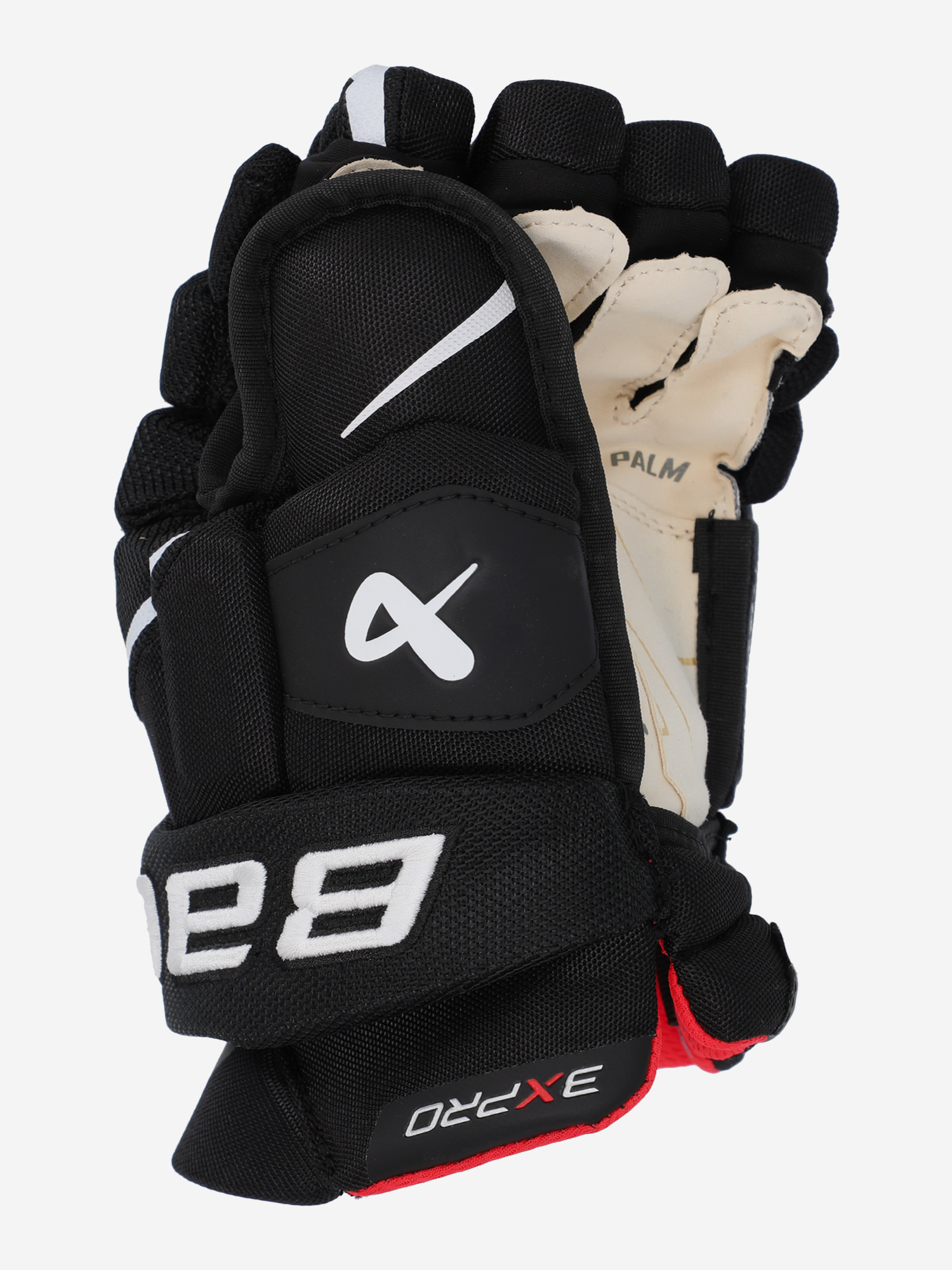 фото Перчатки хоккейные детские bauer vapor 3x pro int, черный