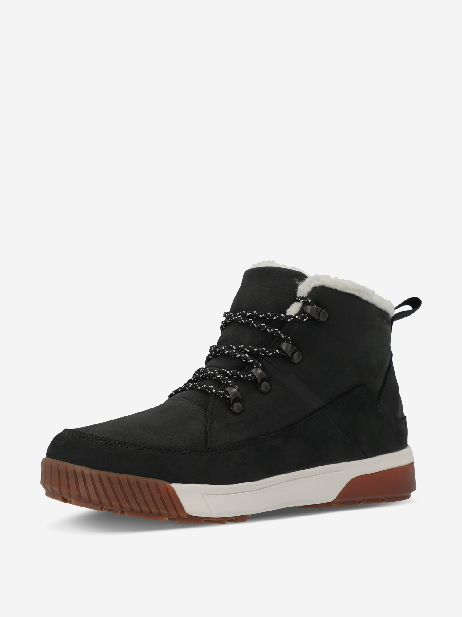 фото Ботинки утепленные женские the north face sierra mid lace wp, черный