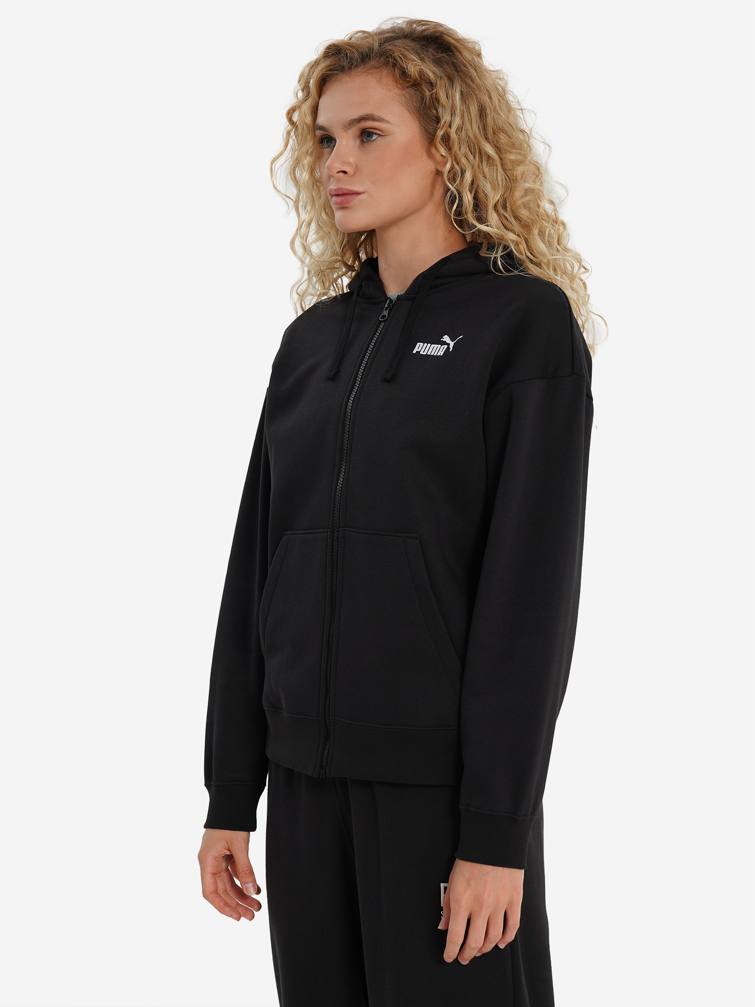 фото Толстовка женская puma, черный