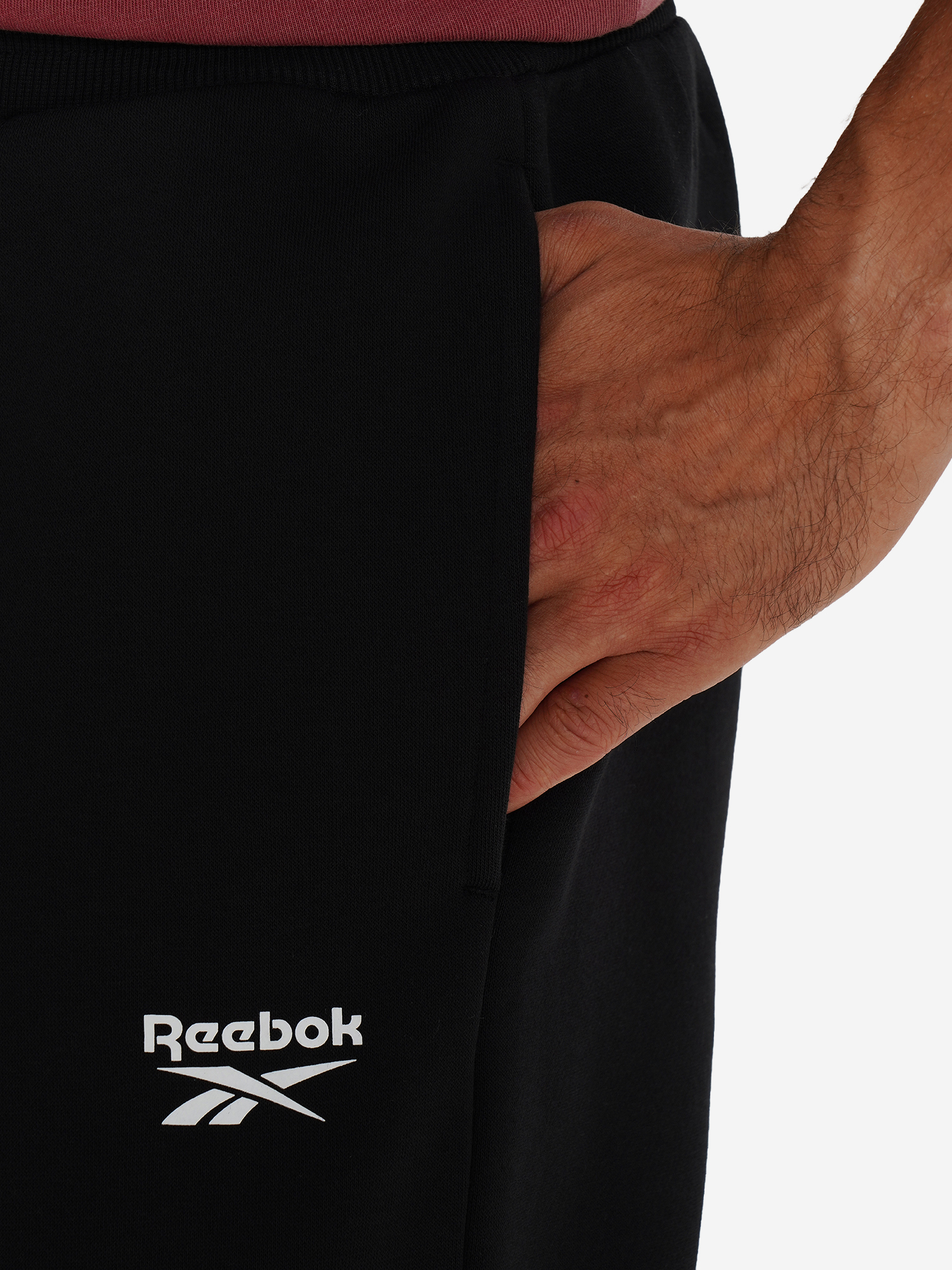 фото Брюки мужские reebok andre, черный