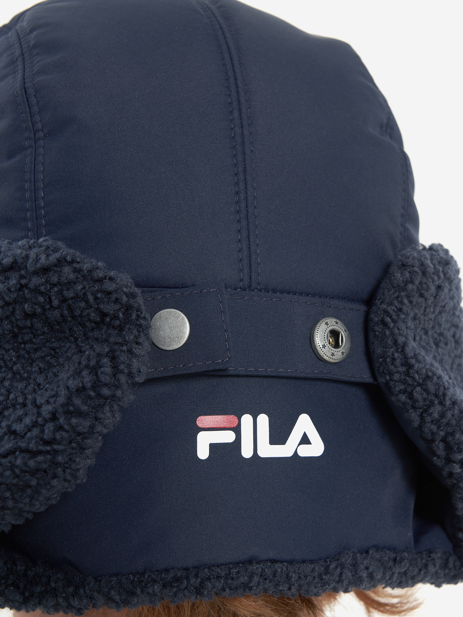 фото Шапка для мальчиков fila, синий