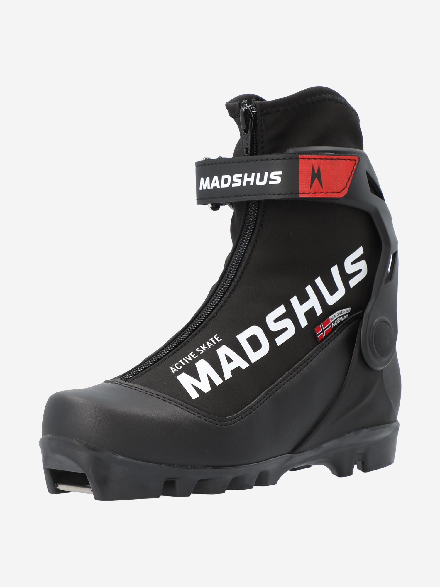 фото Ботинки для беговых лыж детские madshus active skate jr, черный