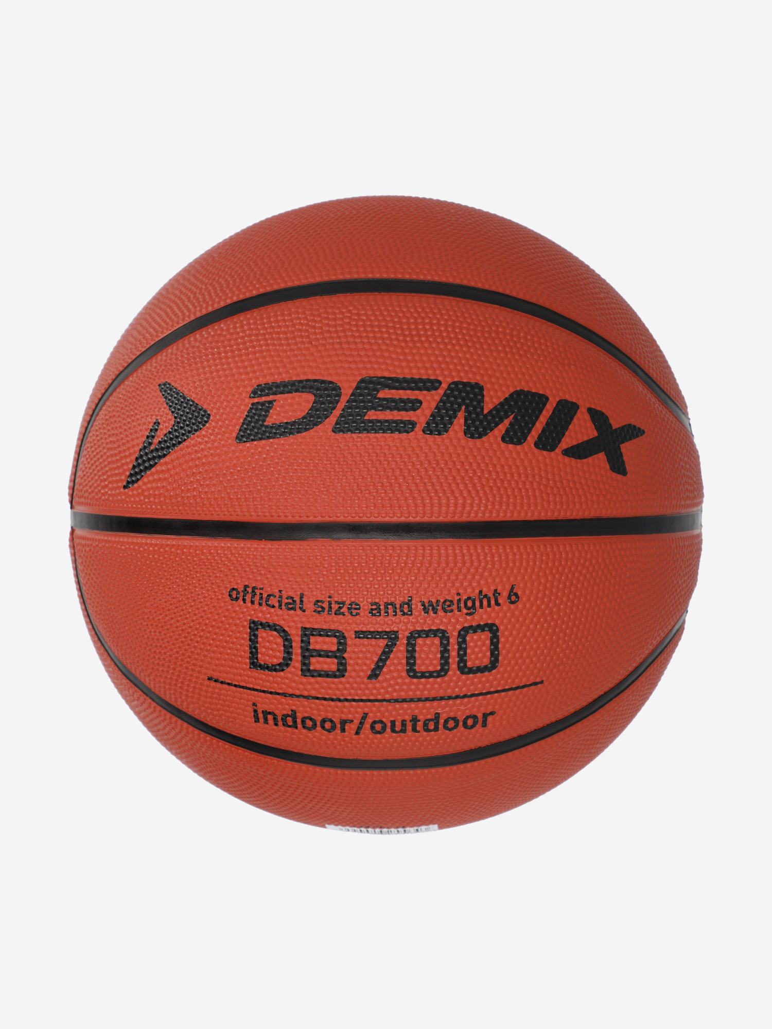 фото Мяч баскетбольный demix db700, коричневый