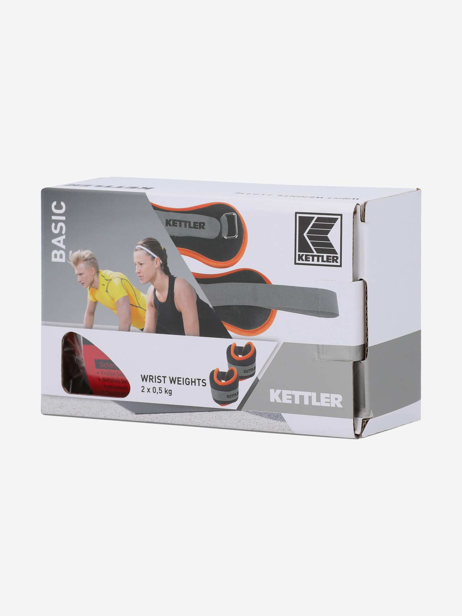 фото Утяжелители для рук kettler, 2 х 0.5 кг, черный