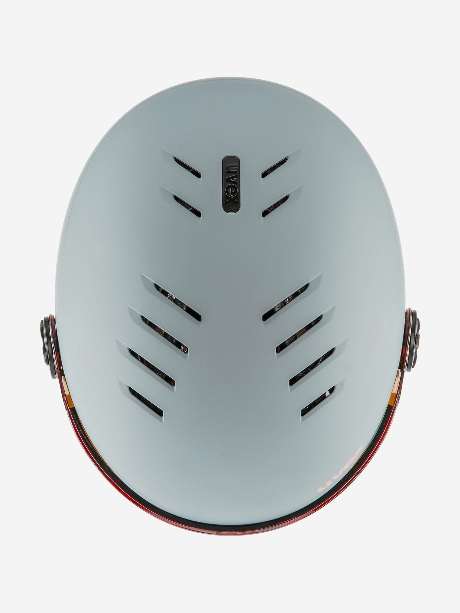 фото Шлем детский uvex rocket visor, серый