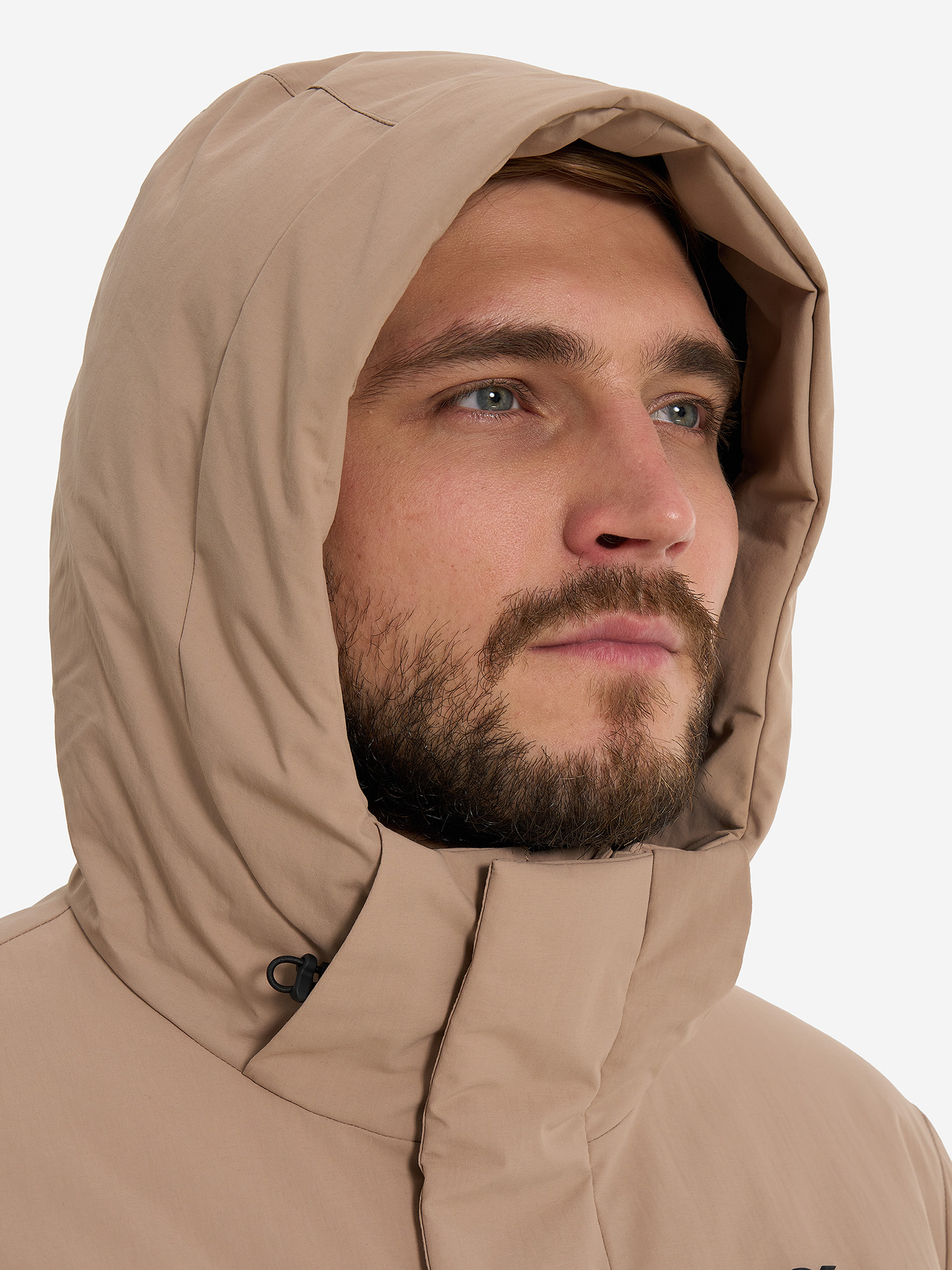 фото Пуховик мужской athlex, бежевый