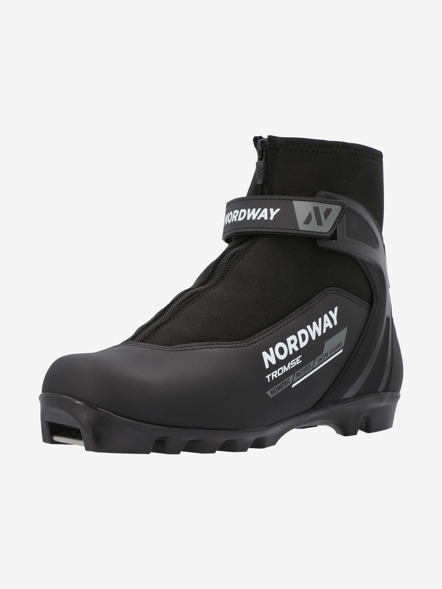 фото Ботинки для беговых лыж nordway tromse nnn, черный