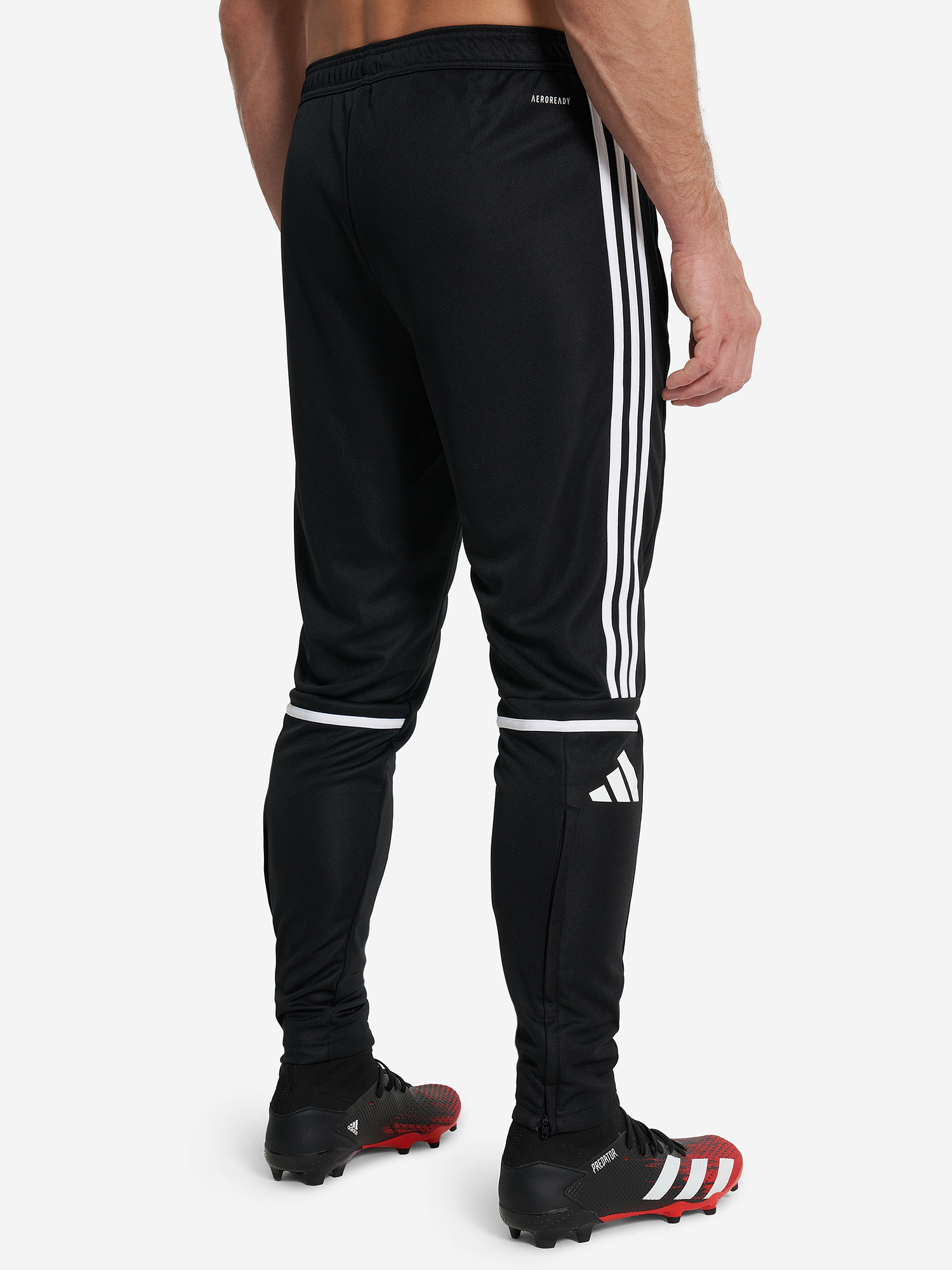 фото Брюки мужские adidas sq25, черный