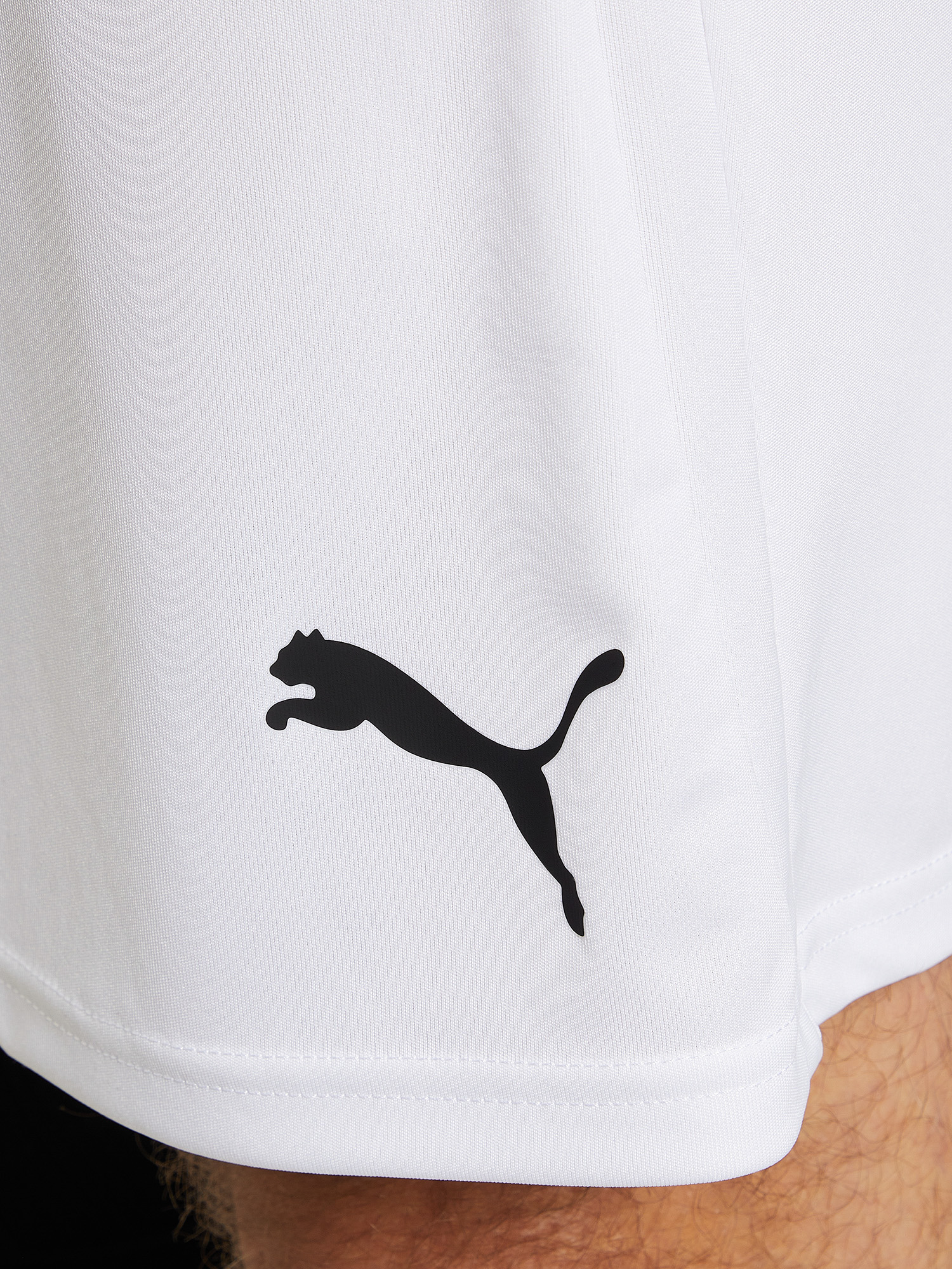 фото Шорты мужские puma teamliga, белый