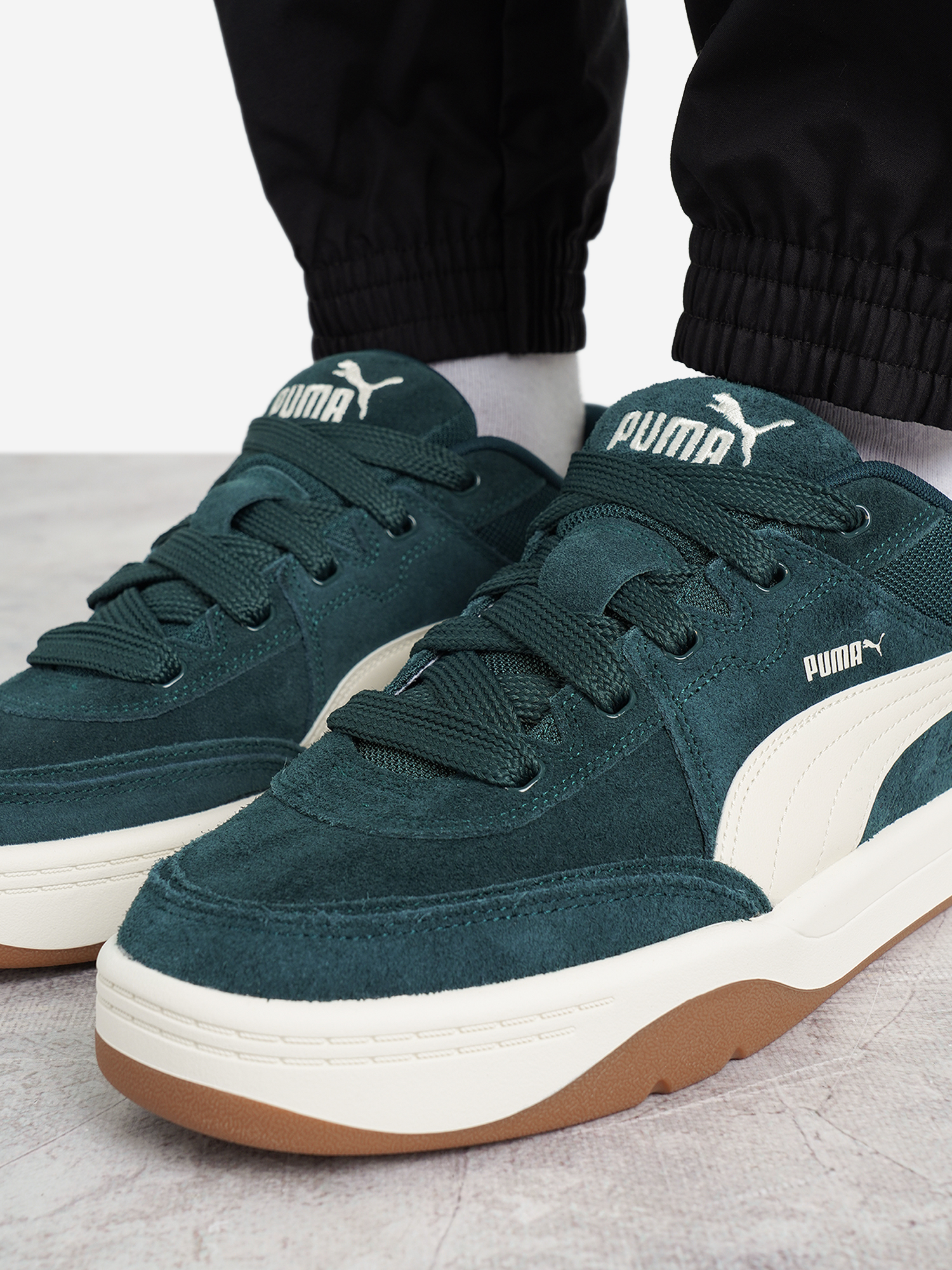 фото Кеды мужские puma park lifestyle sk8 sd, зеленый