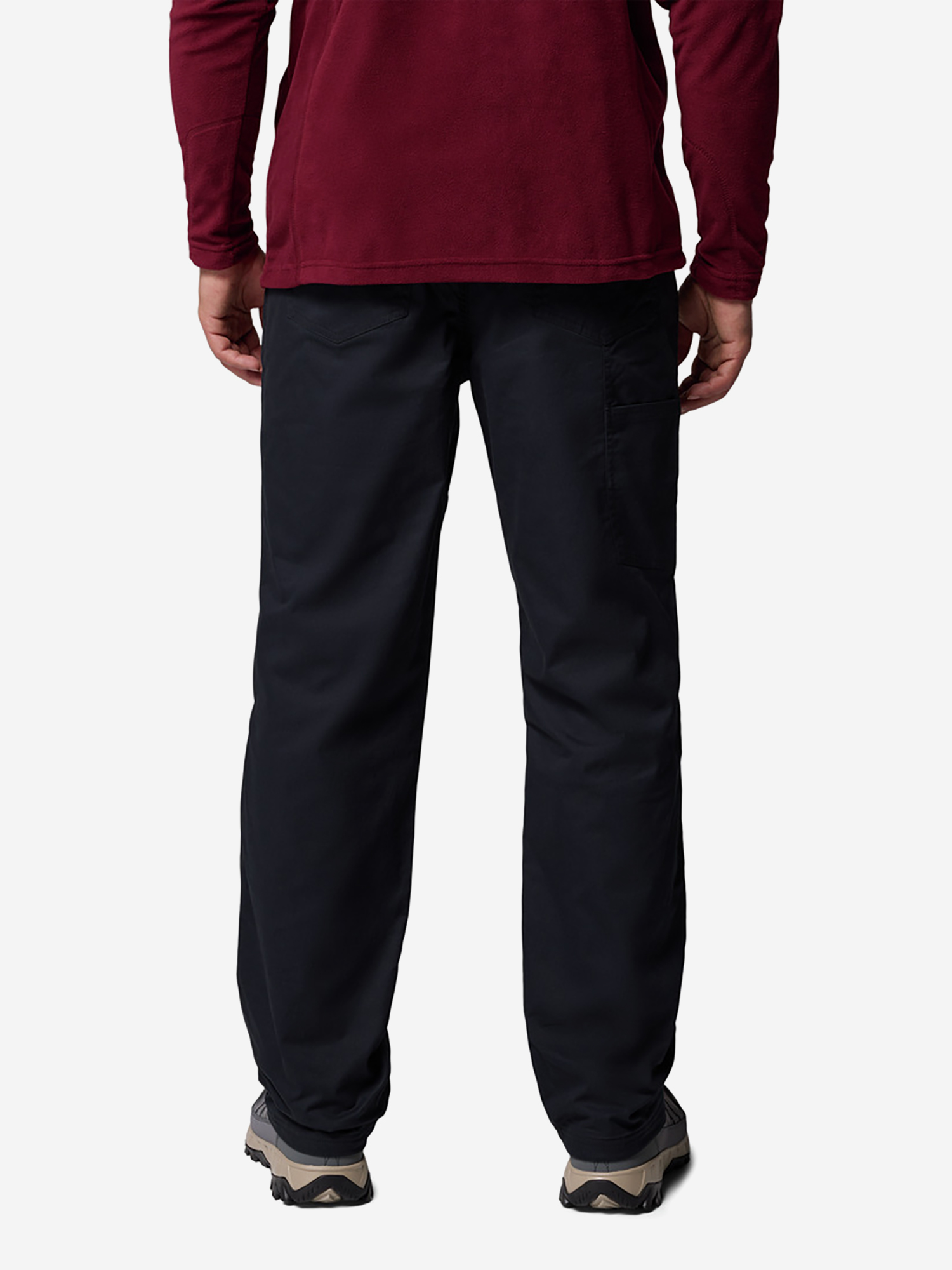 фото Брюки мужские columbia rapid rivers fleece lined pant, черный